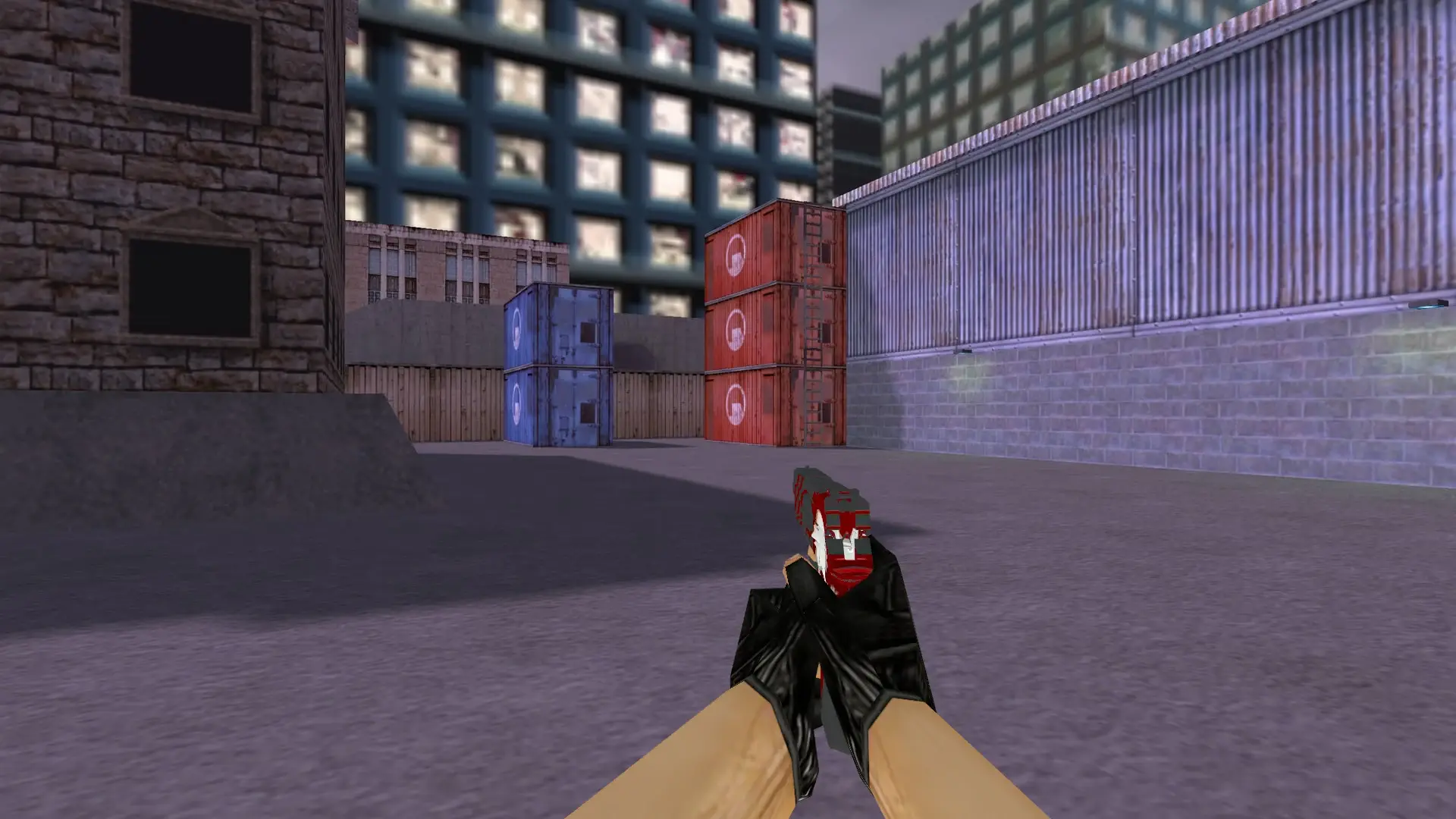 P250 Bloody Skull — cs_assault (first person)