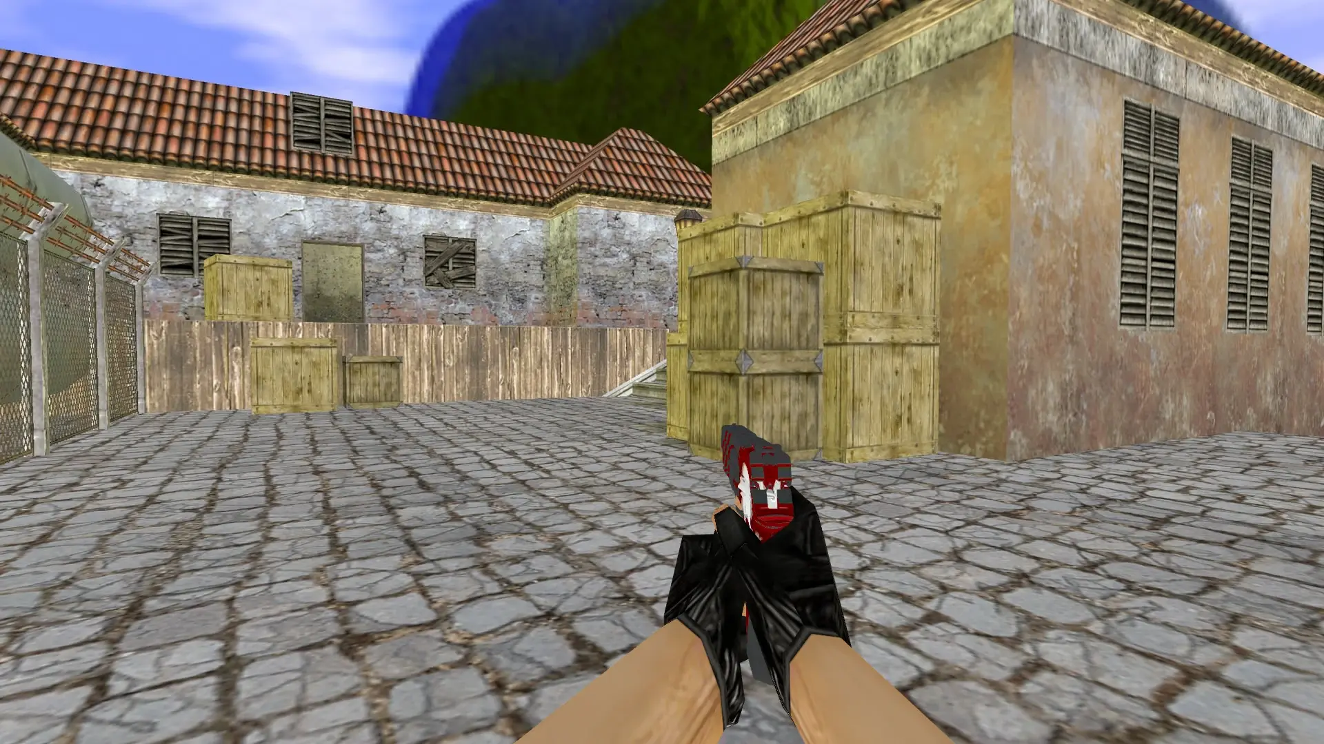 P250 Bloody Skull — de_inferno (first person)