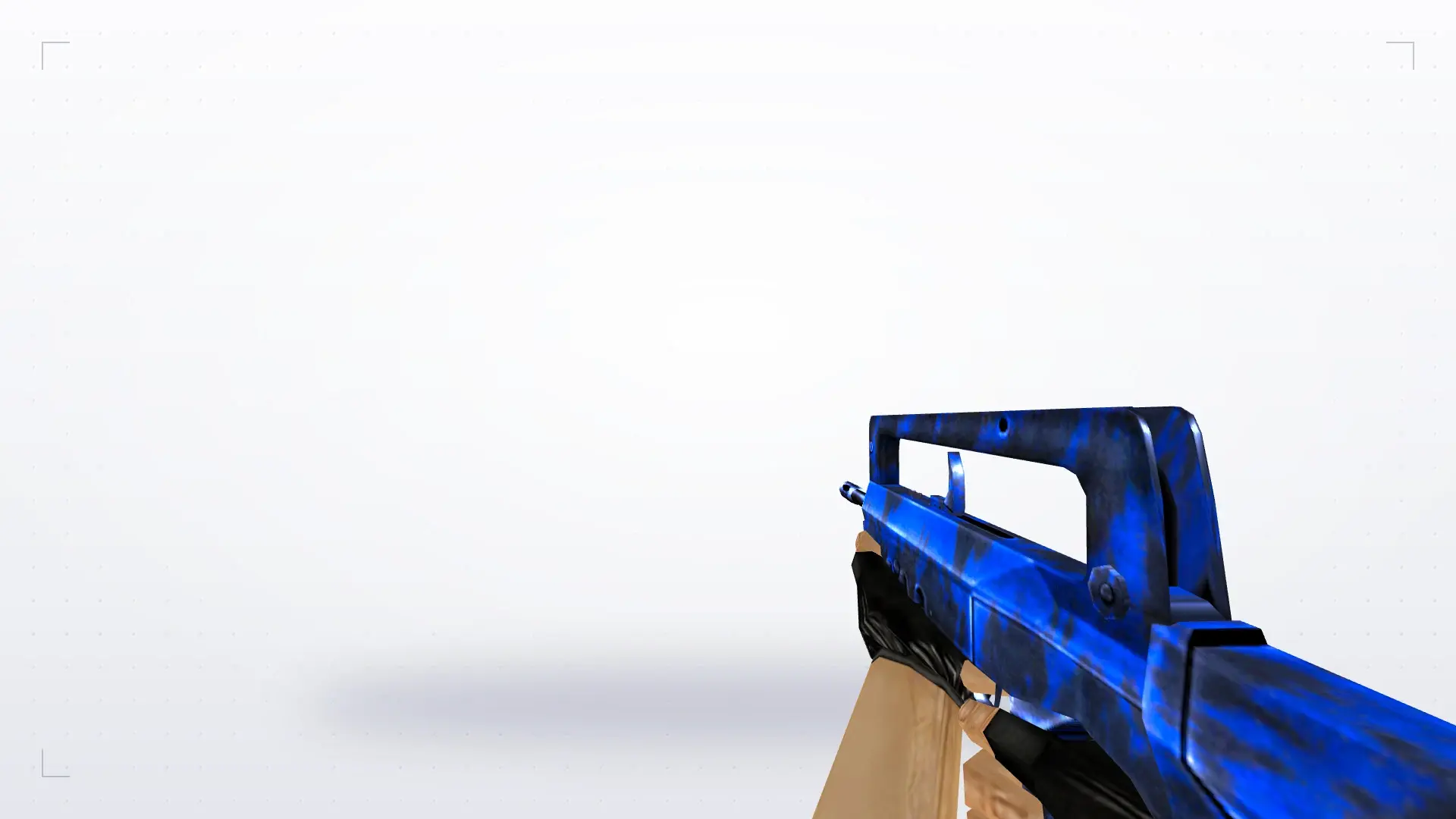 FAMAS Blue Tiger — first person