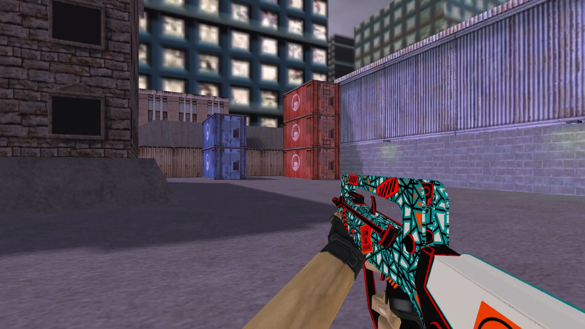 FAMAS Angry Emoji — cs_assault (first person)