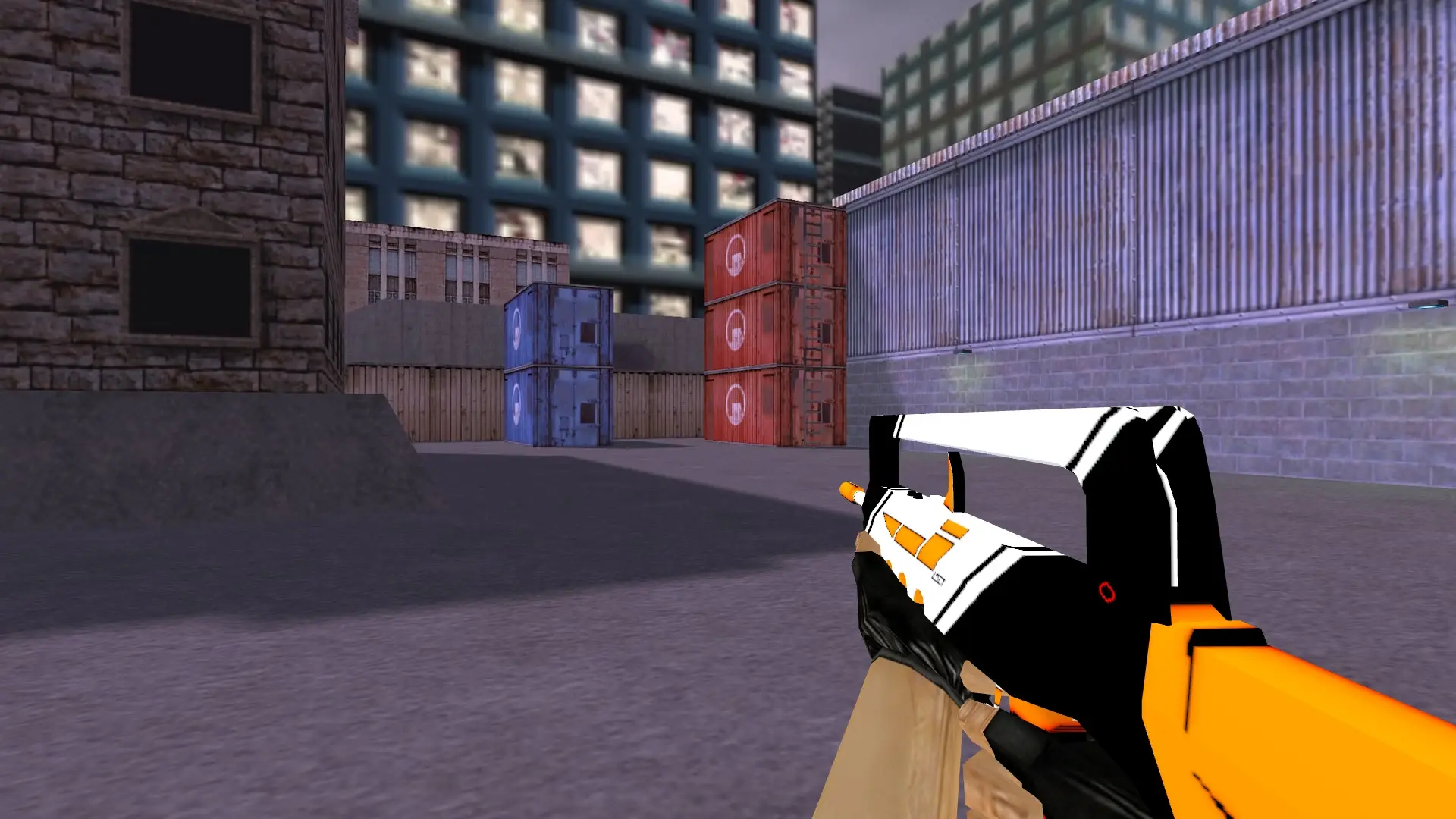 FAMAS Asiimov — cs_assault (first person)