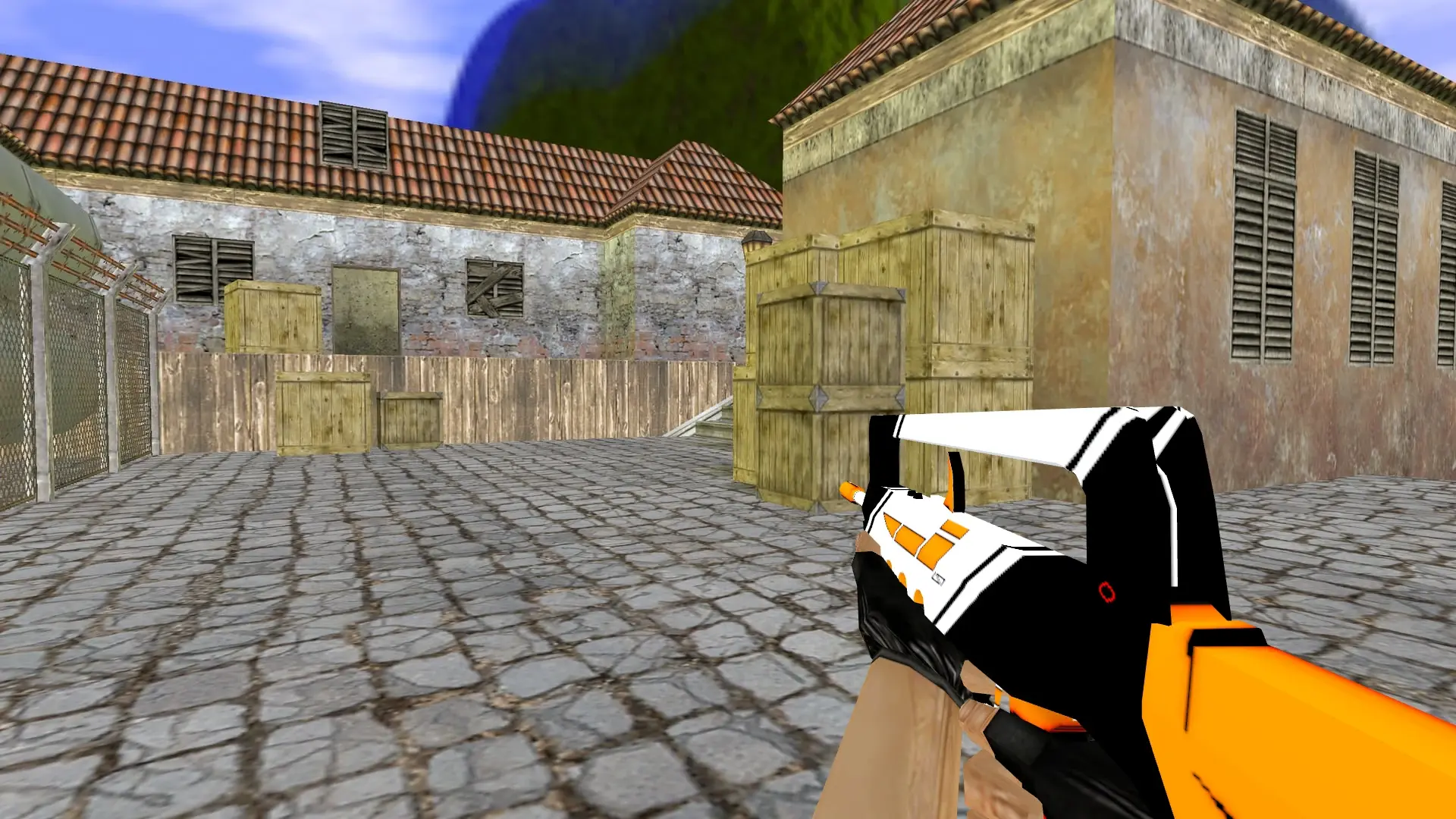 FAMAS Asiimov — de_inferno (first person)