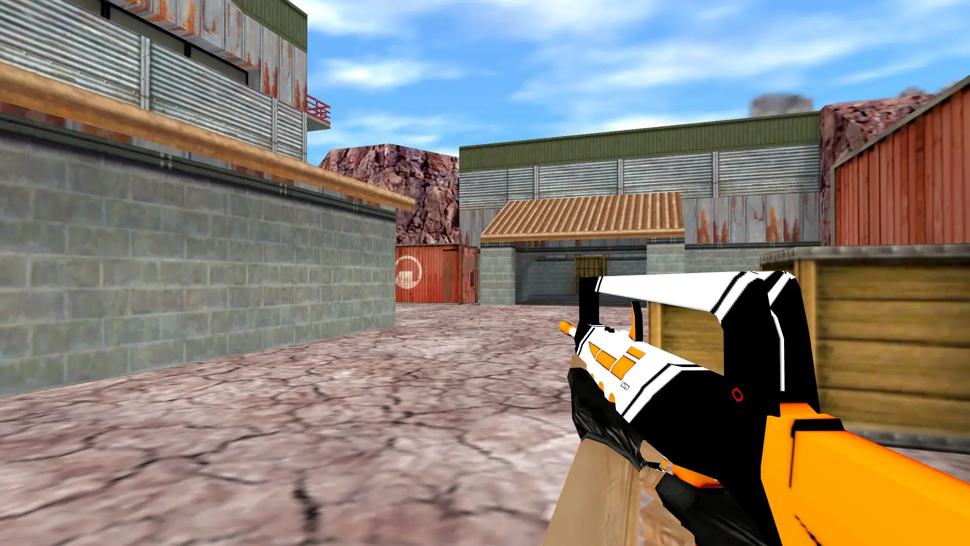 FAMAS Asiimov — de_nuke (first person)