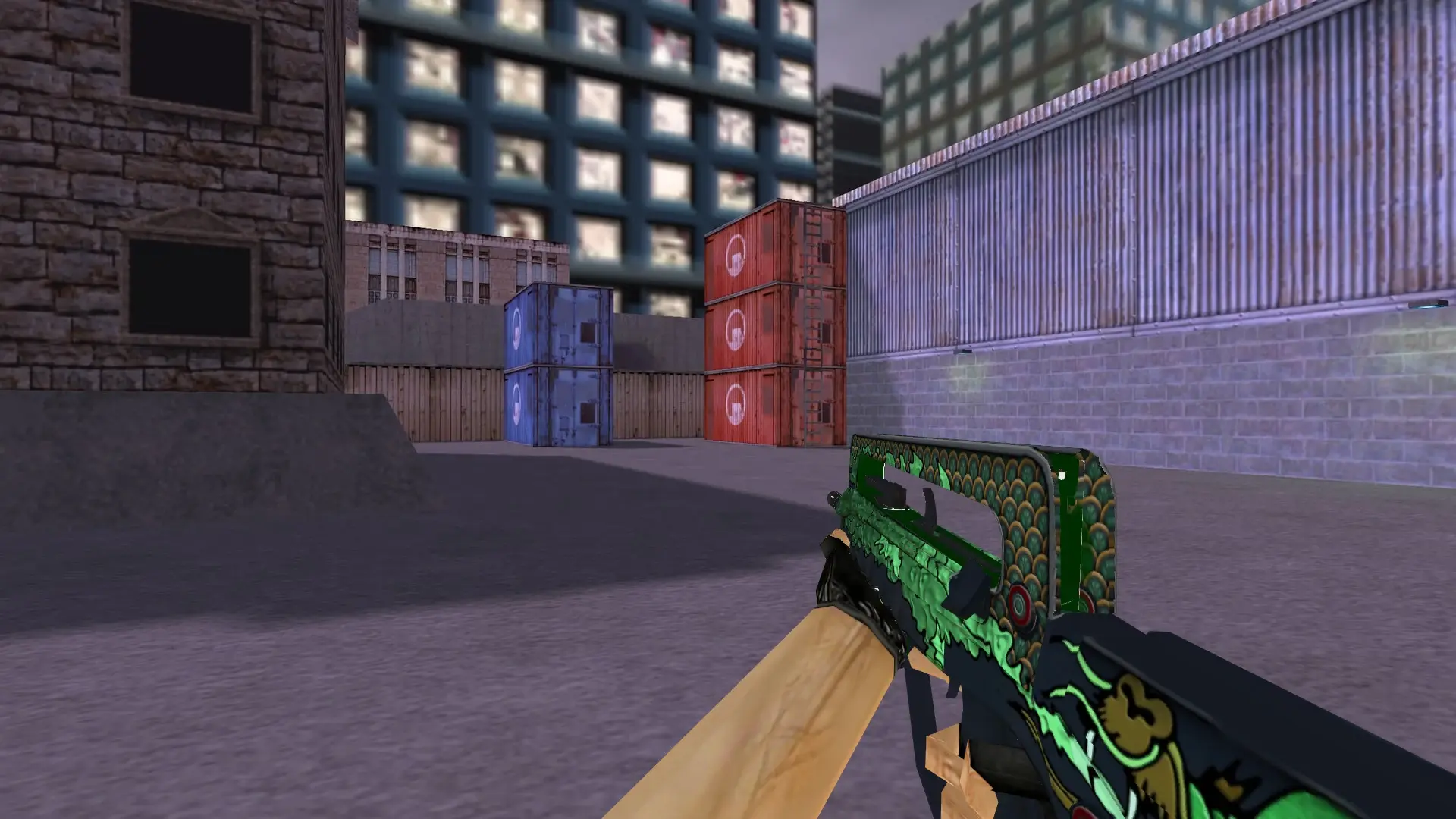 FAMAS Auspicious Power — cs_assault (first person)