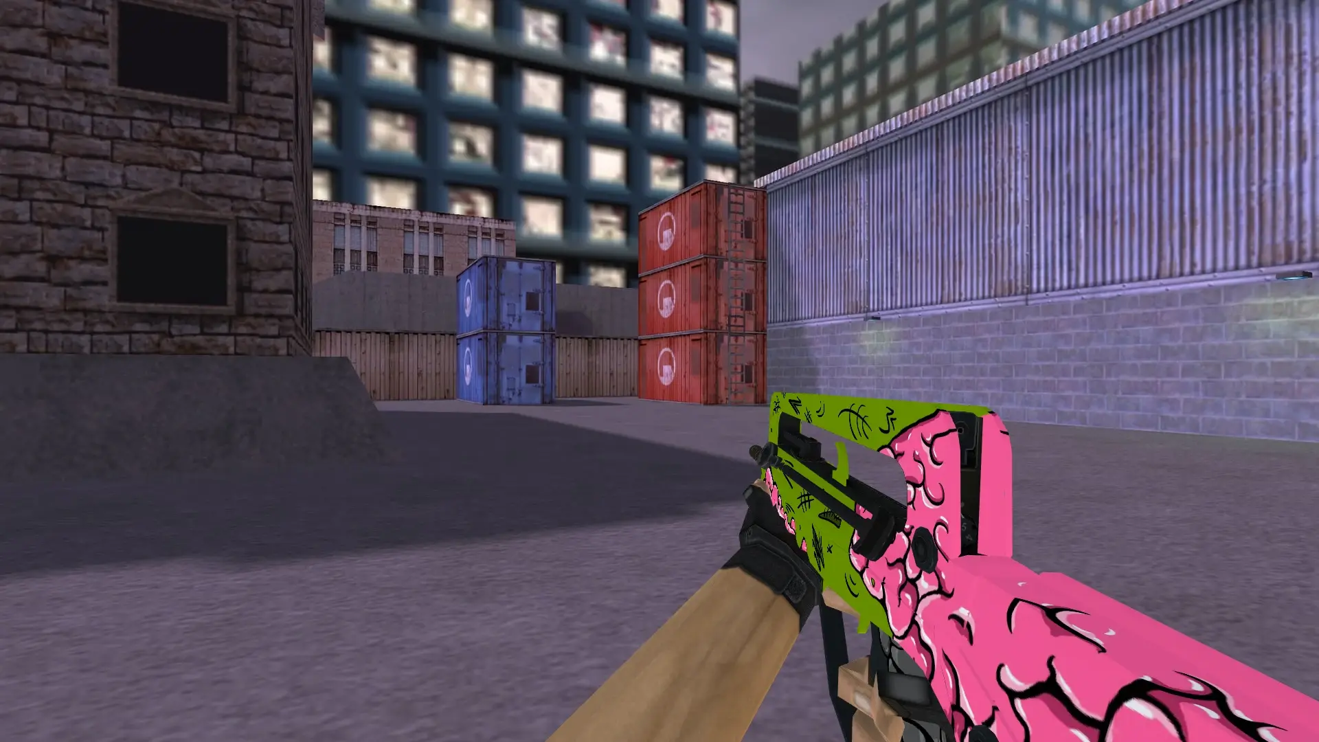 FAMAS Brainfreak — cs_assault (first person)