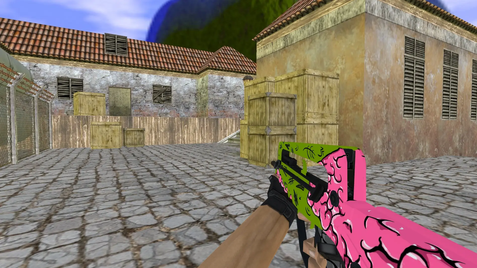 FAMAS Brainfreak — de_inferno (first person)