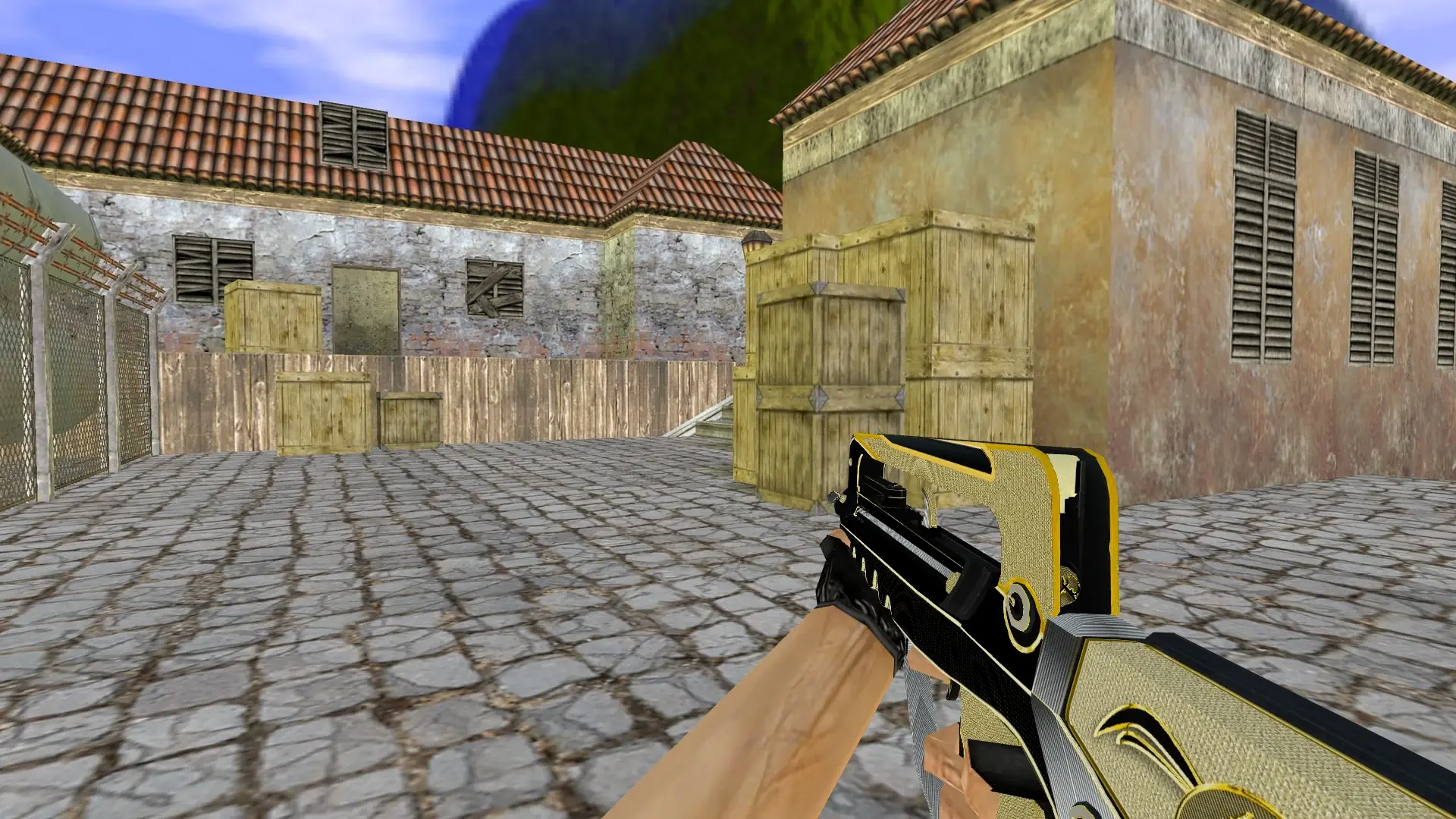 FAMAS Gold Legend — de_inferno (first person)