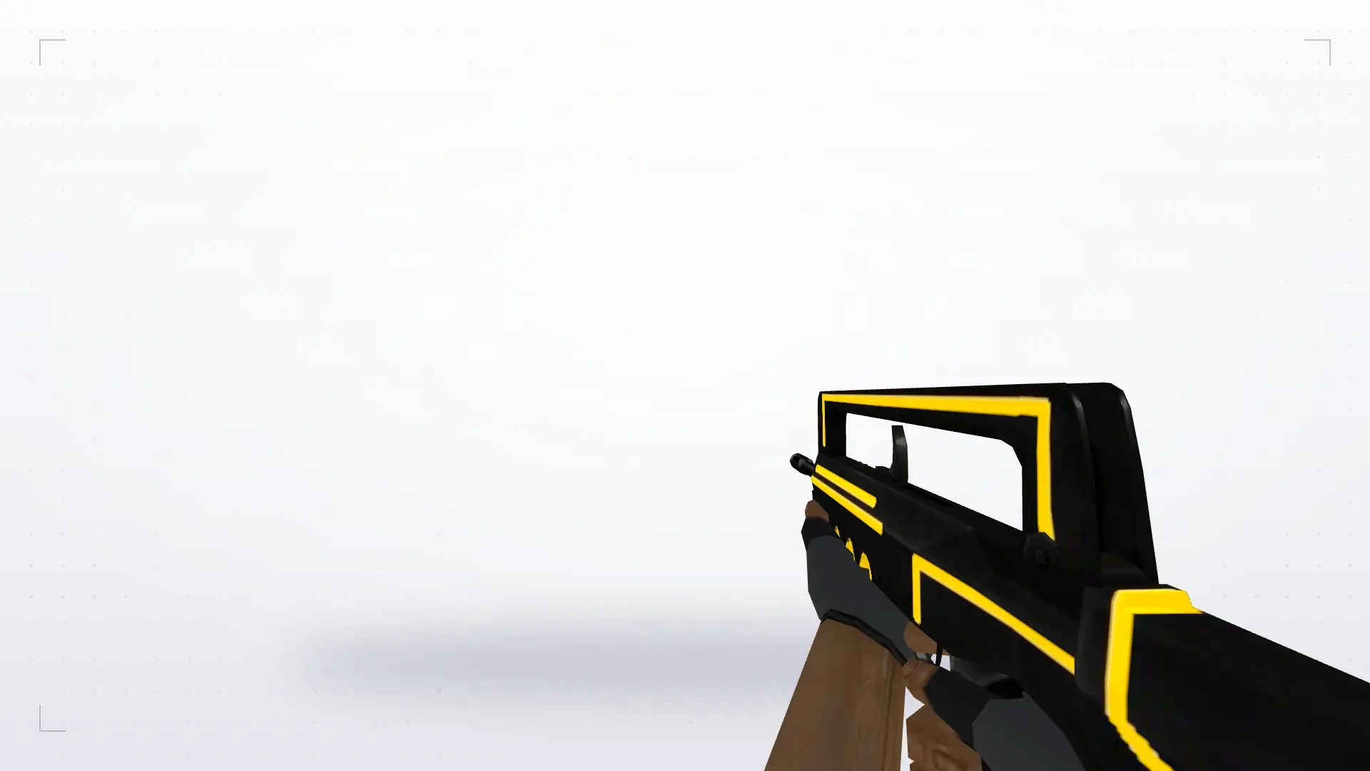 FAMAS Gold Neon — first person