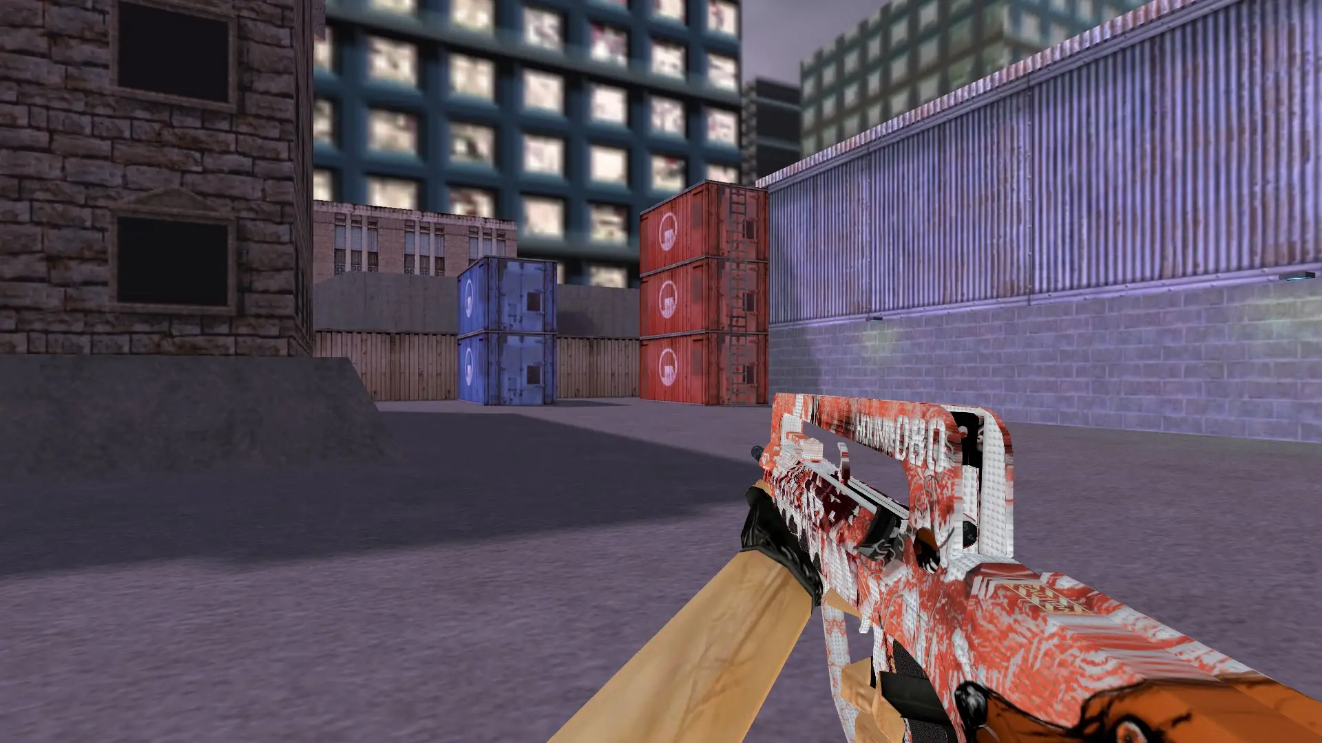 FAMAS Hound — cs_assault (first person)