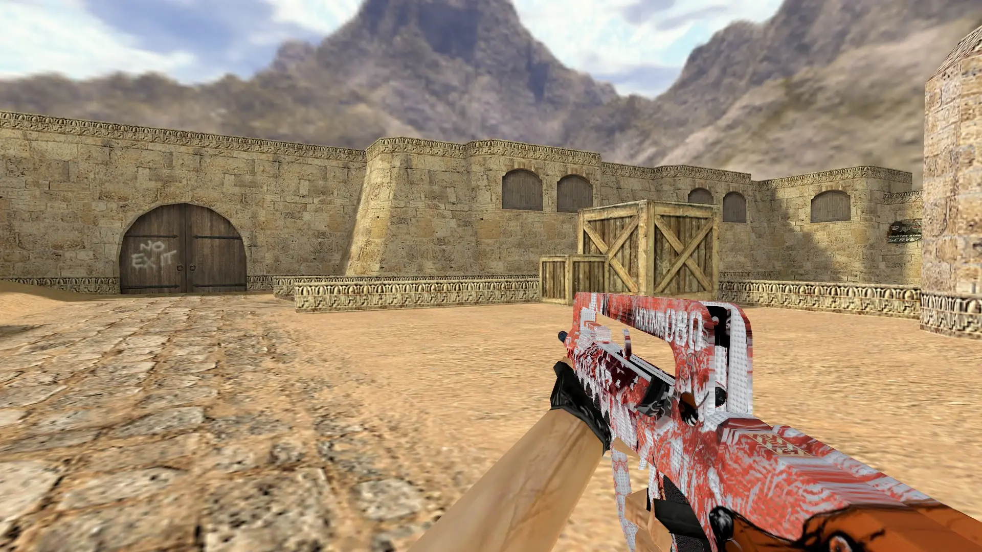 FAMAS Hound — de_dust2 (first person)