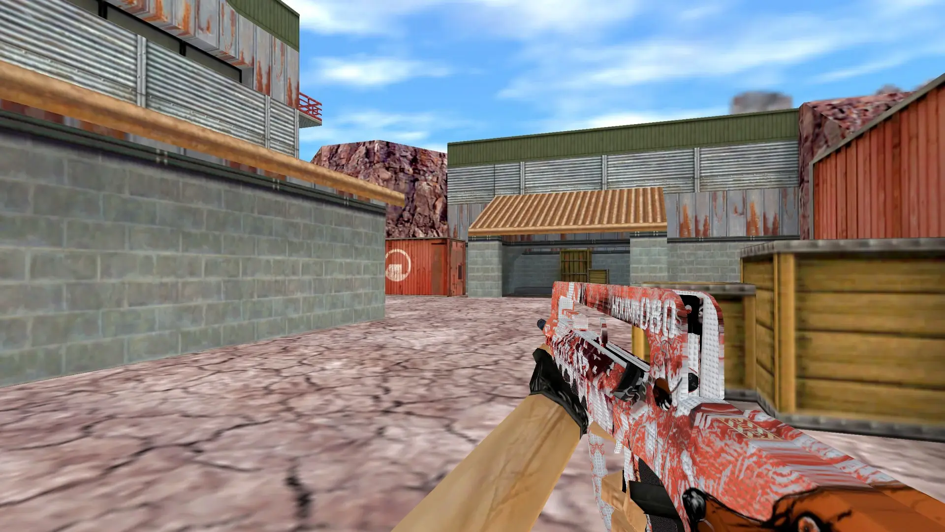 FAMAS Hound — de_nuke (first person)