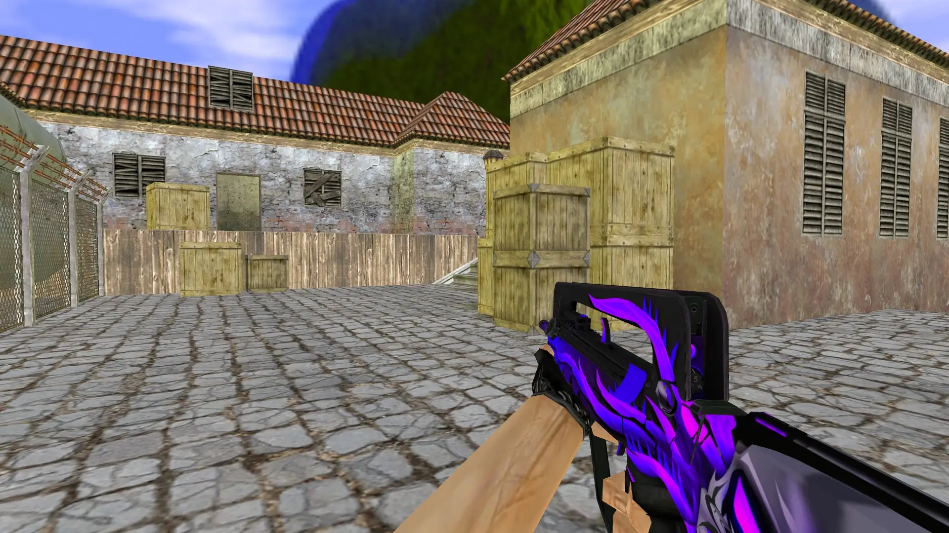 FAMAS Carthage — de_inferno (first person)