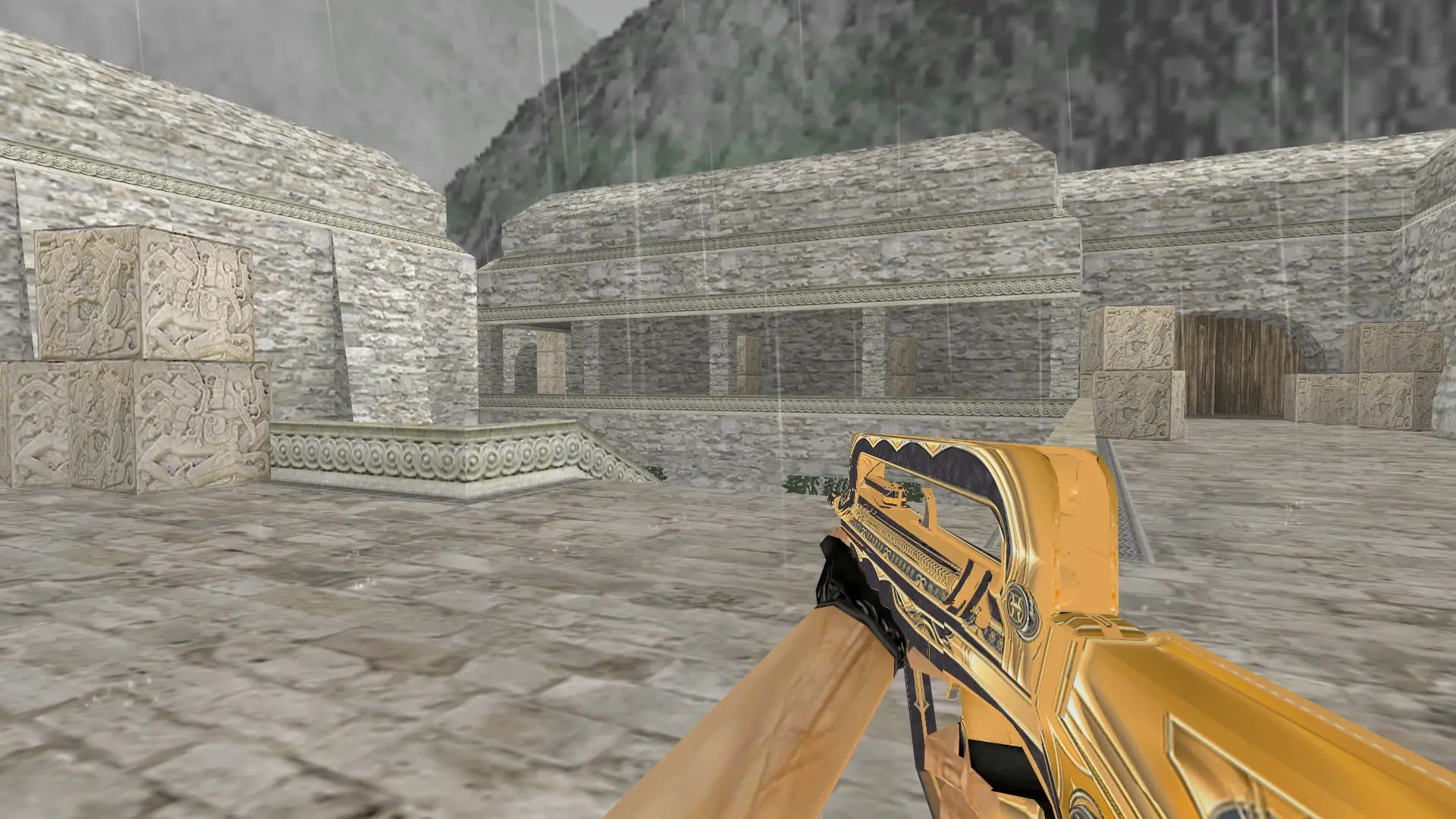 FAMAS Imperial — de_aztec (first person)