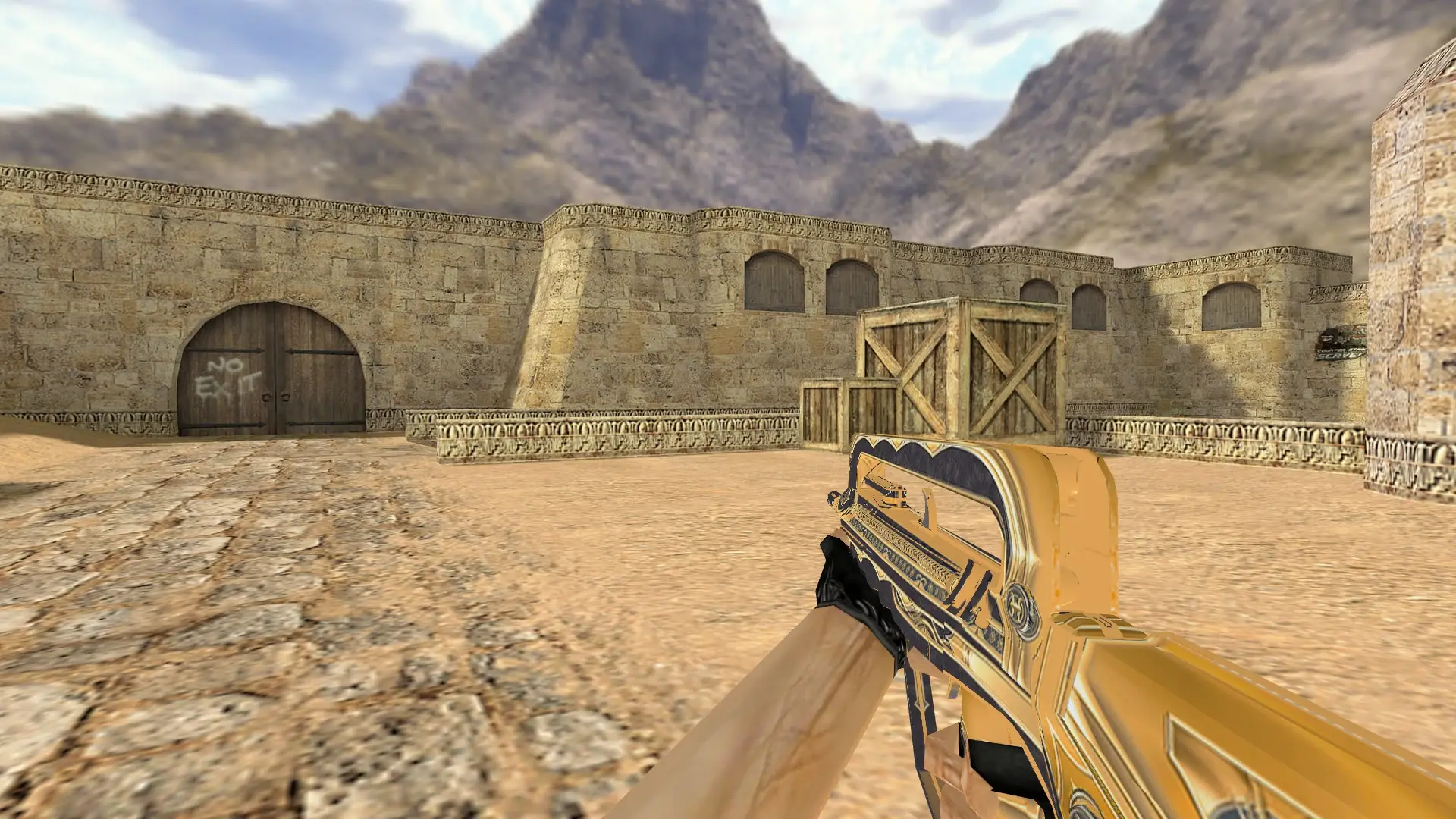 FAMAS Imperial — de_dust2 (first person)