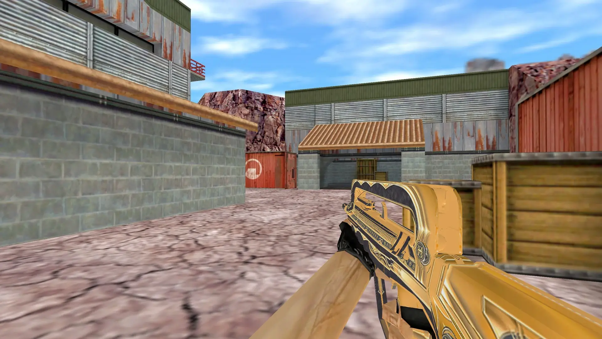 FAMAS Imperial — de_nuke (first person)