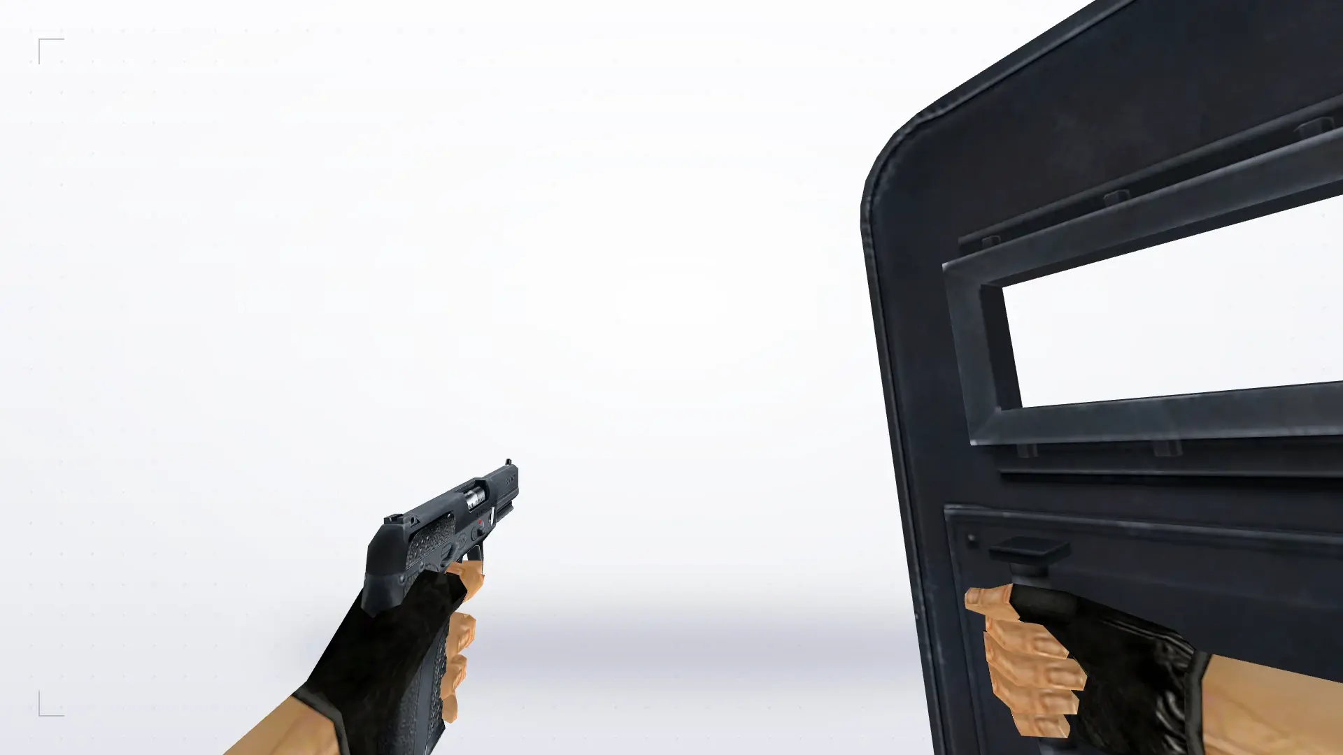 Canonical Shield Animation Pack — Draw without slide & static idle (main weapons)