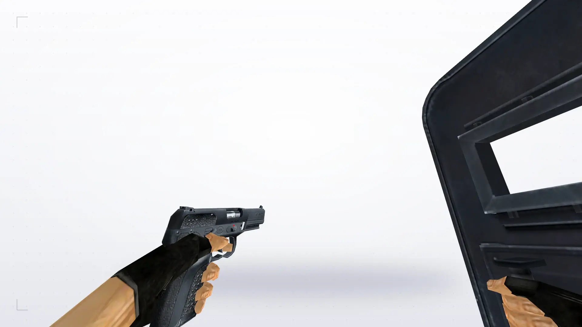 Canonical Shield Animation Pack — Draw without slide & static idle (main weapons)