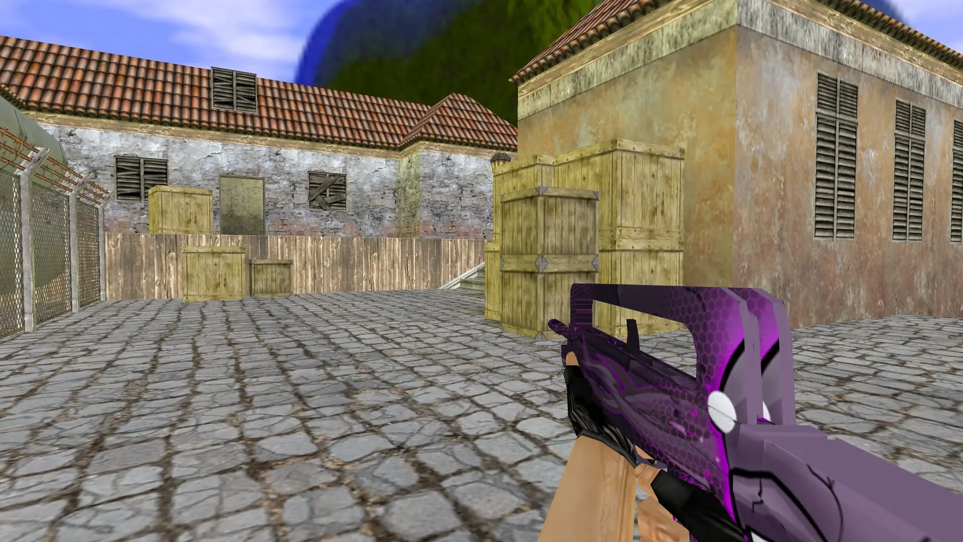 FAMAS Magic Skull — de_inferno (first person)