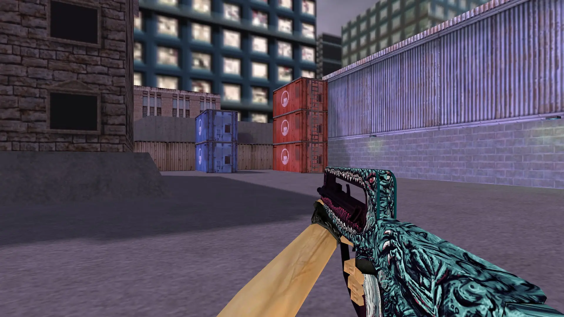 FAMAS Man-Eater — cs_assault (first person)