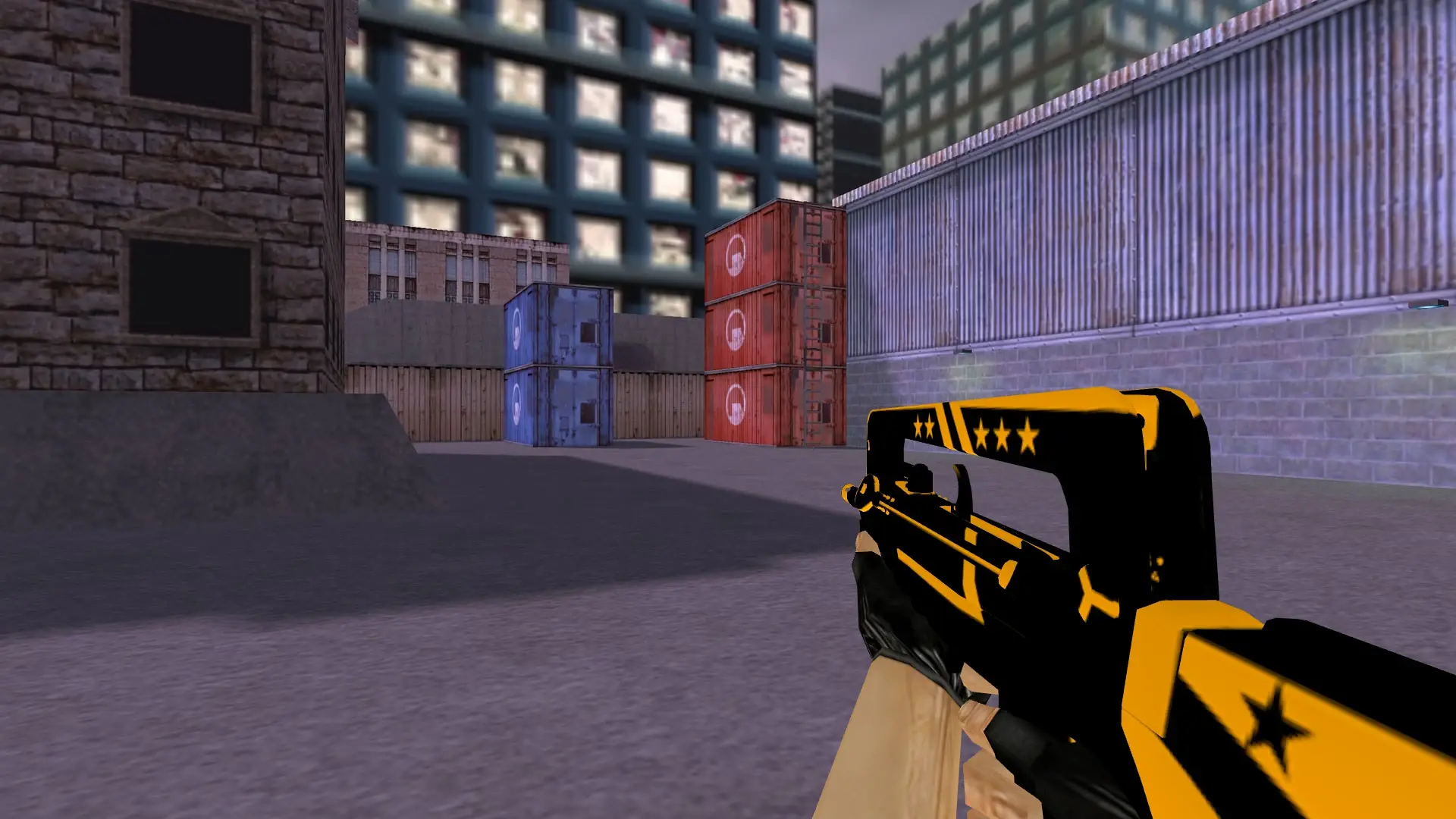 FAMAS Clarion — cs_assault (first person)