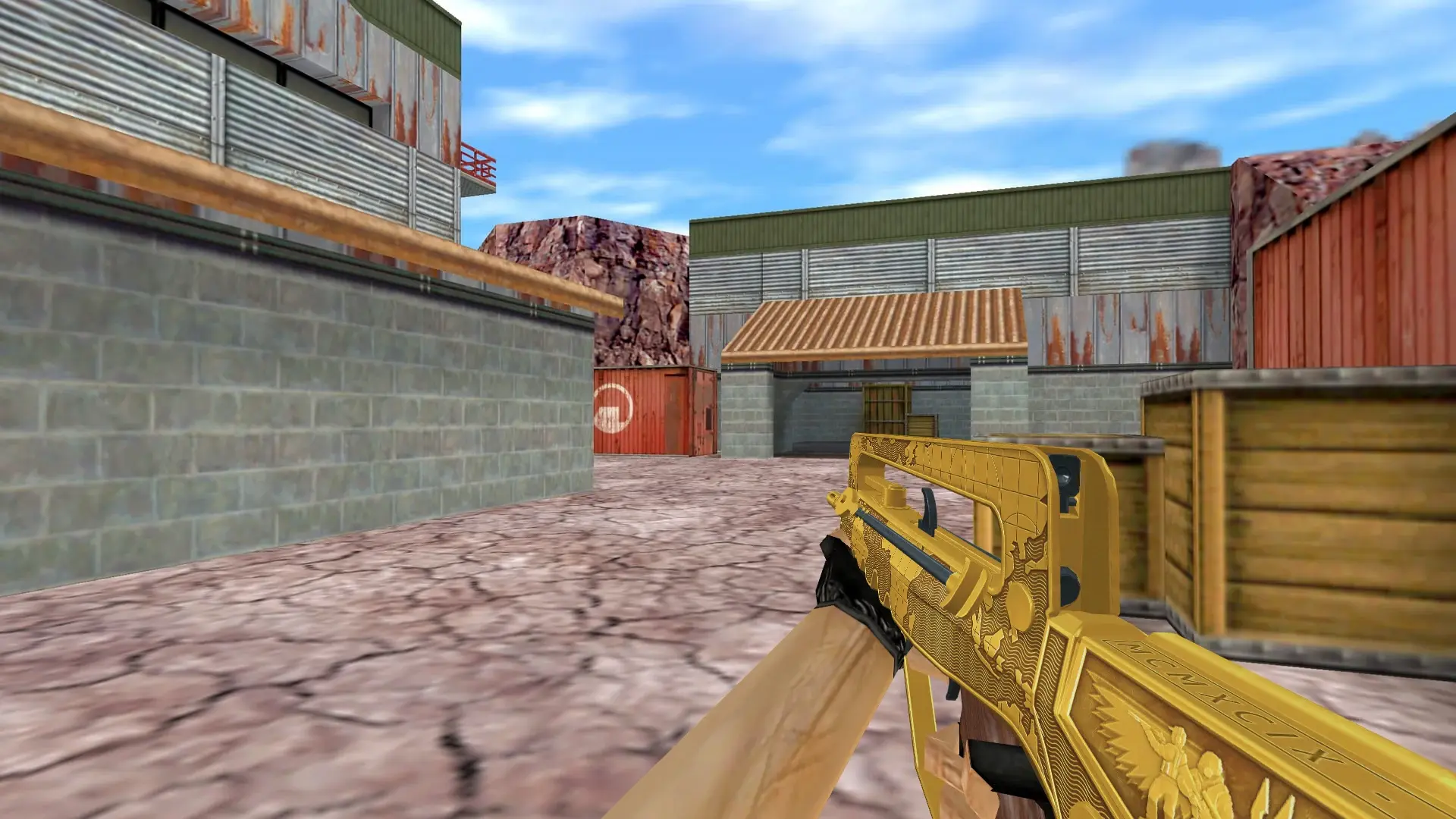 FAMAS | Commemoration — de_nuke (first person)