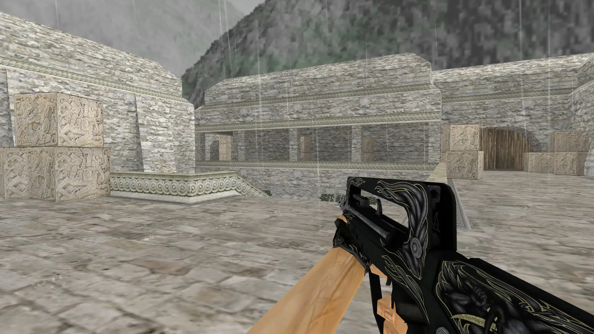 FAMAS | Djinn — de_aztec (first person)