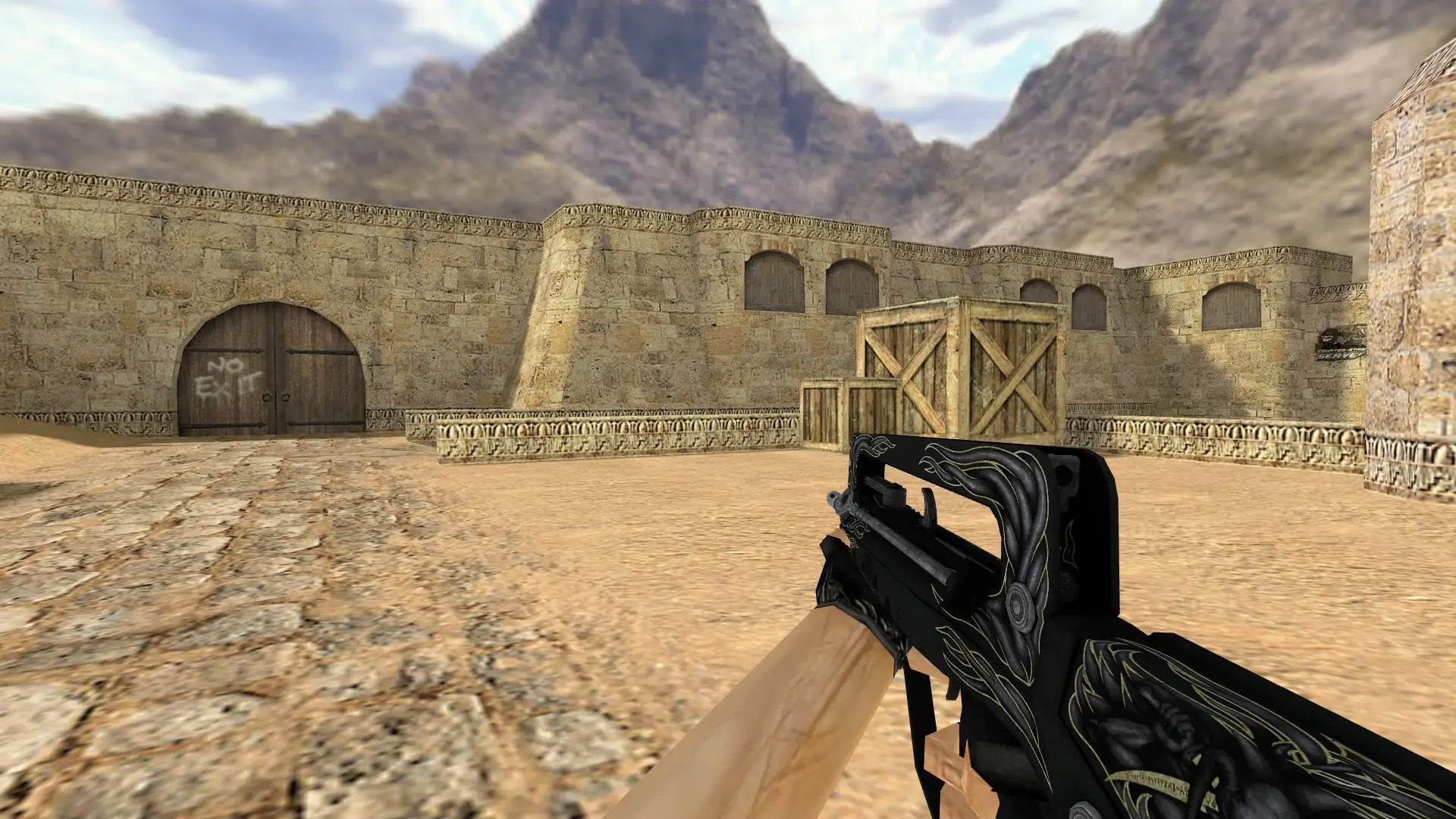 FAMAS | Djinn — de_dust2 (first person)