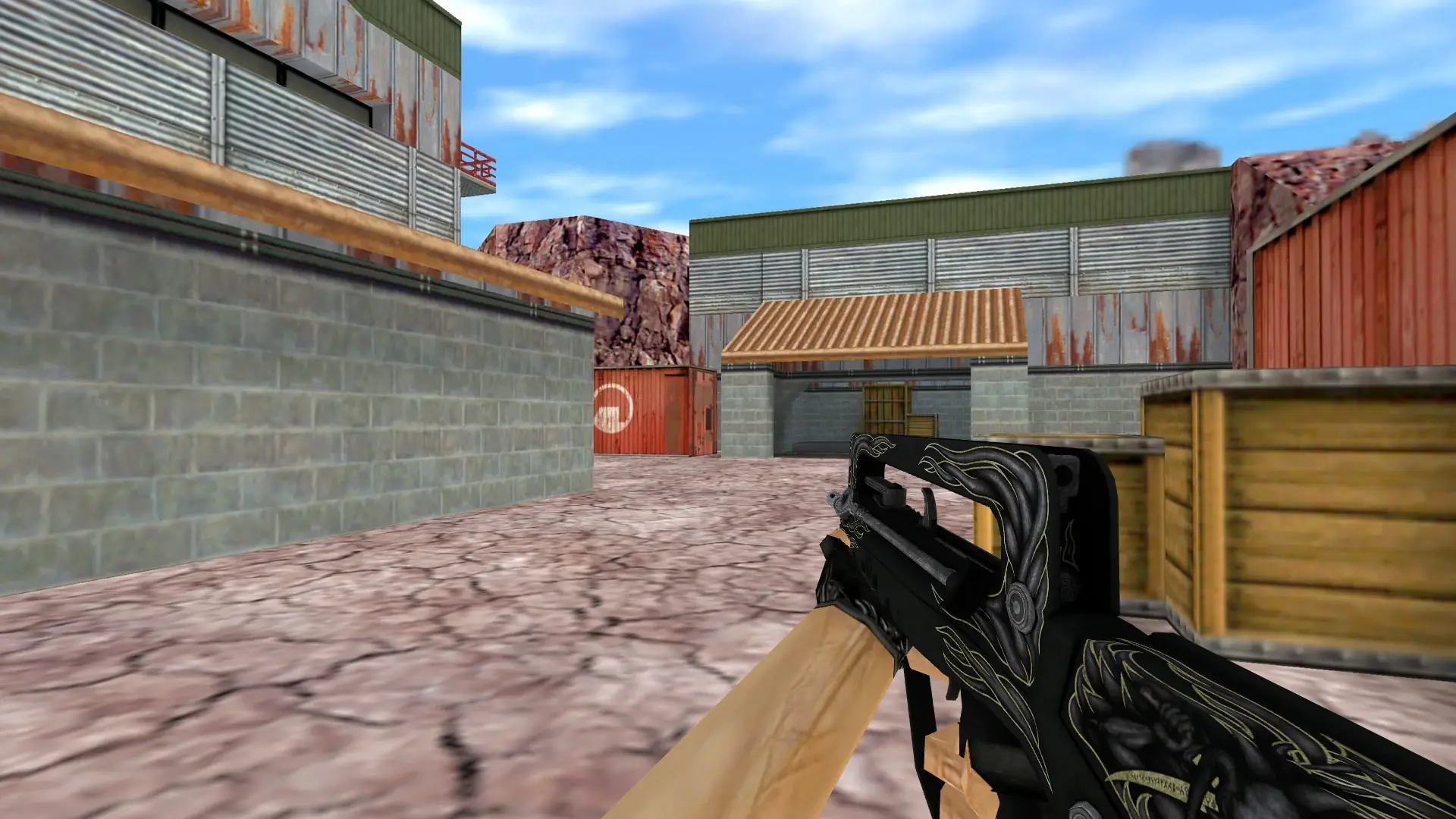 FAMAS | Djinn — de_nuke (first person)