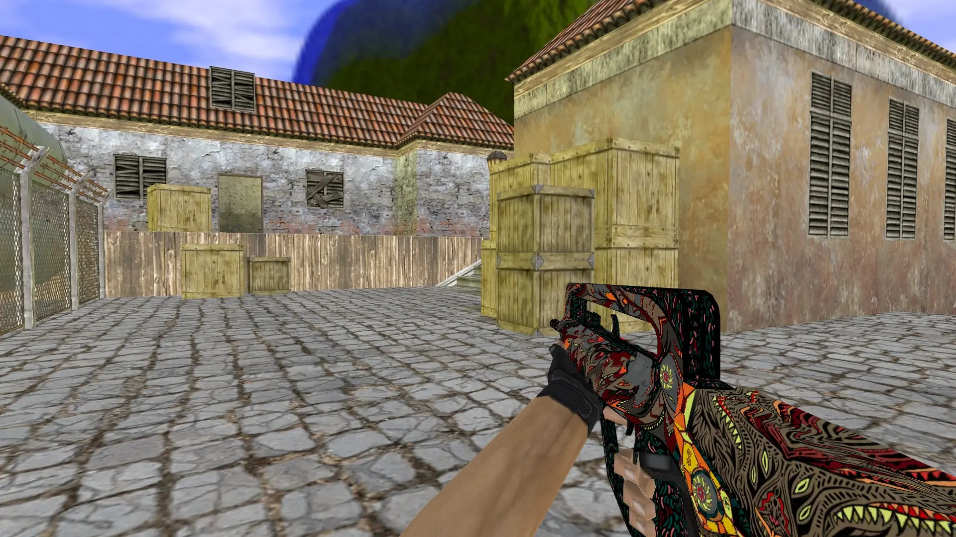 FAMAS Eye of Athena — de_inferno (first person)