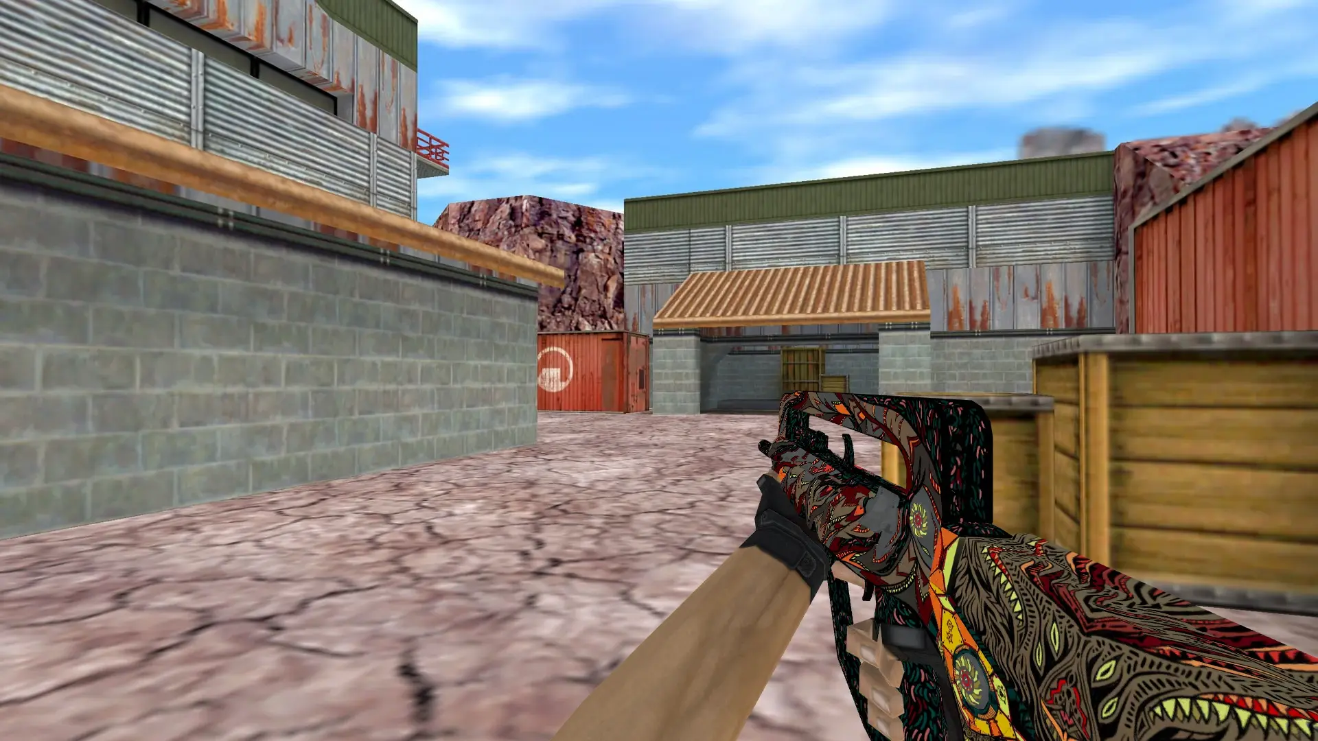 FAMAS Eye of Athena — de_nuke (first person)