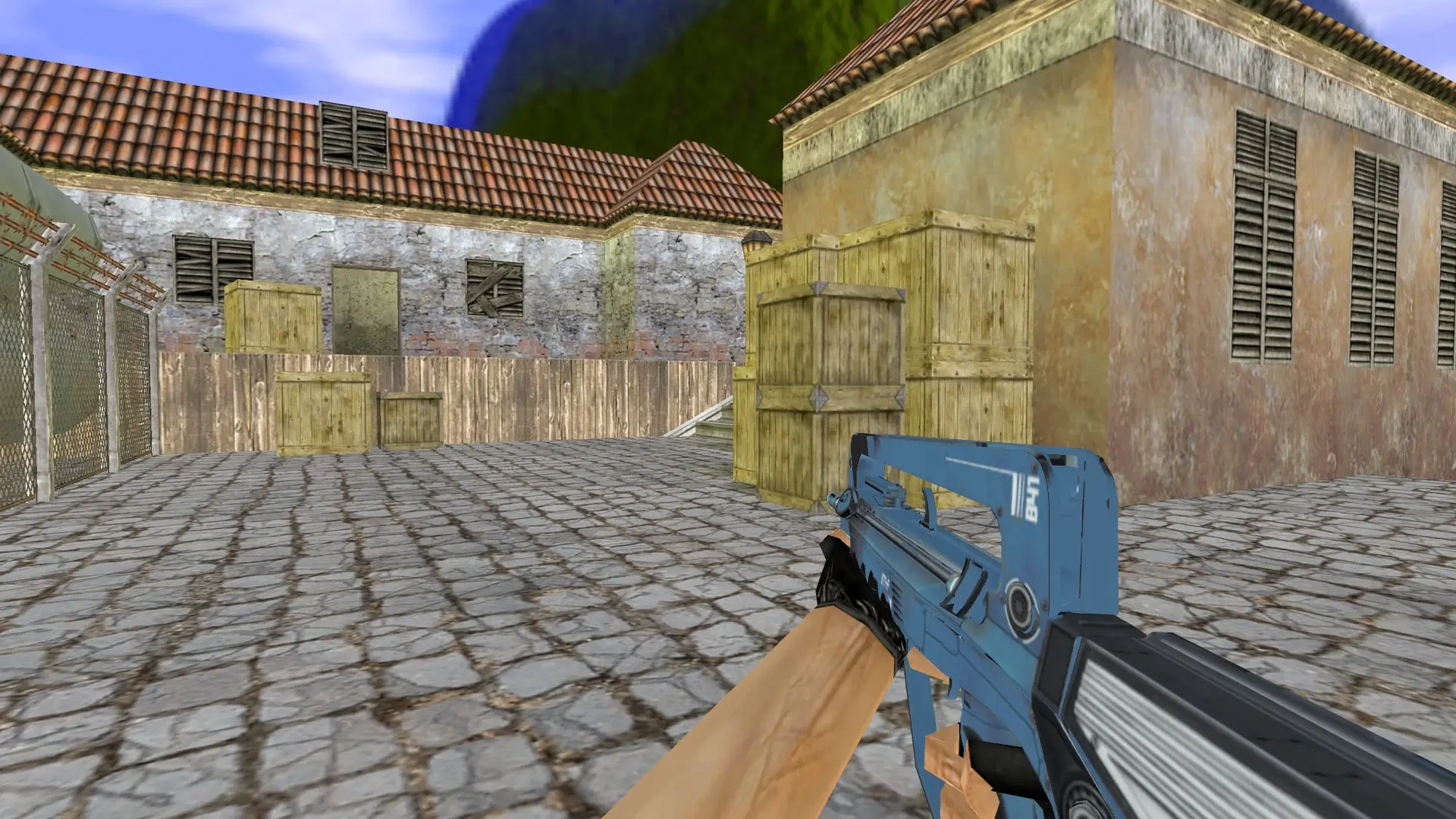 FAMAS Falcon Blue — de_inferno (first person)