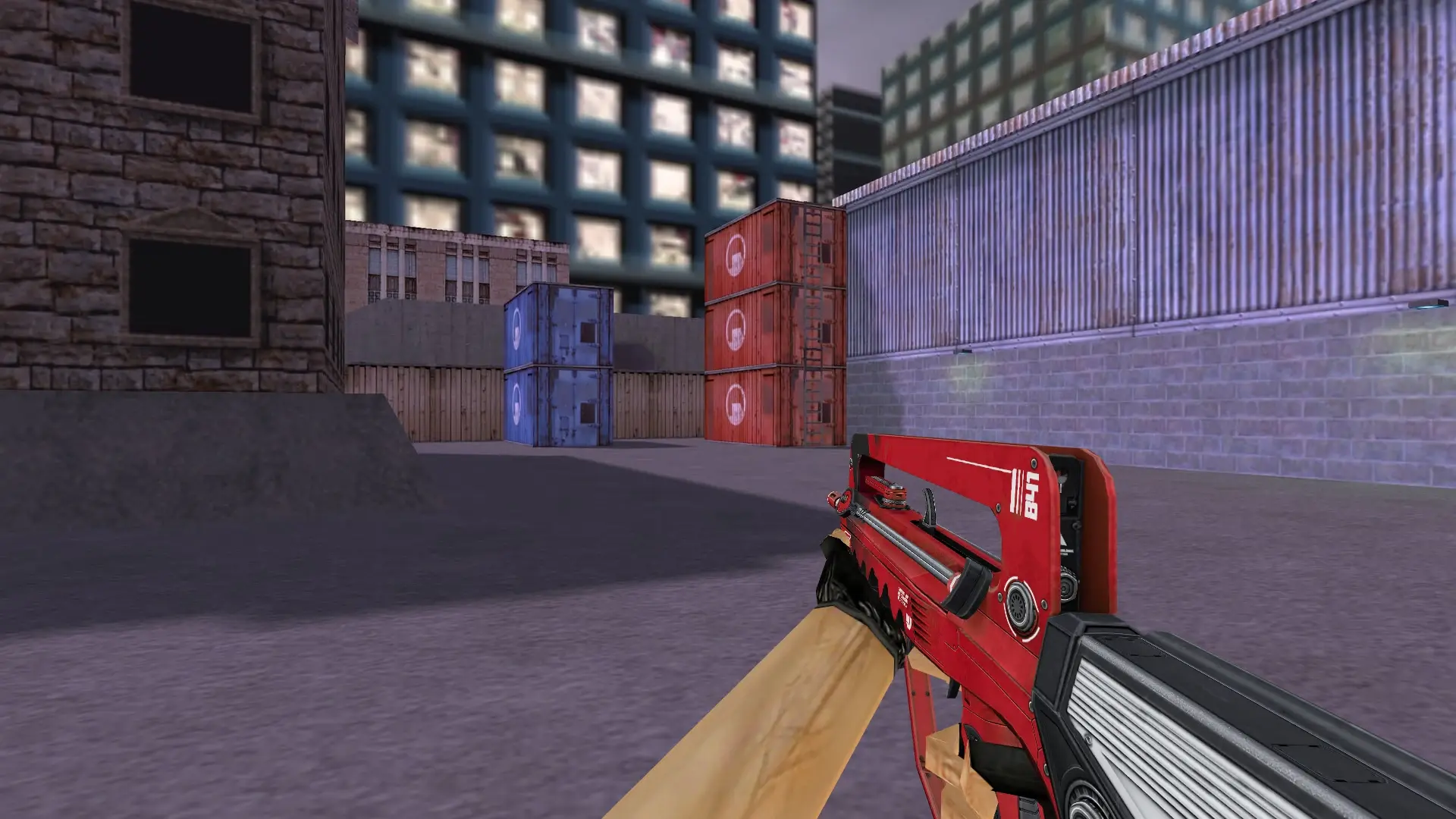 FAMAS Falcon Red — cs_assault (first person)
