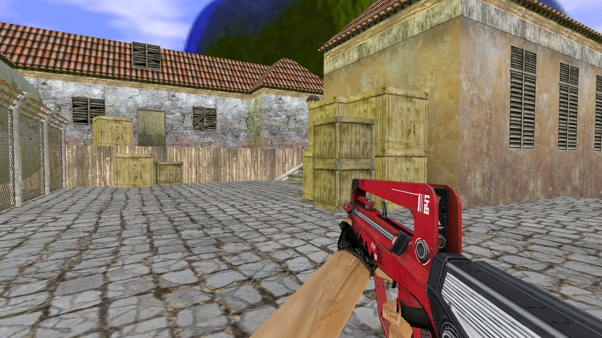 FAMAS Falcon Red — de_inferno (first person)
