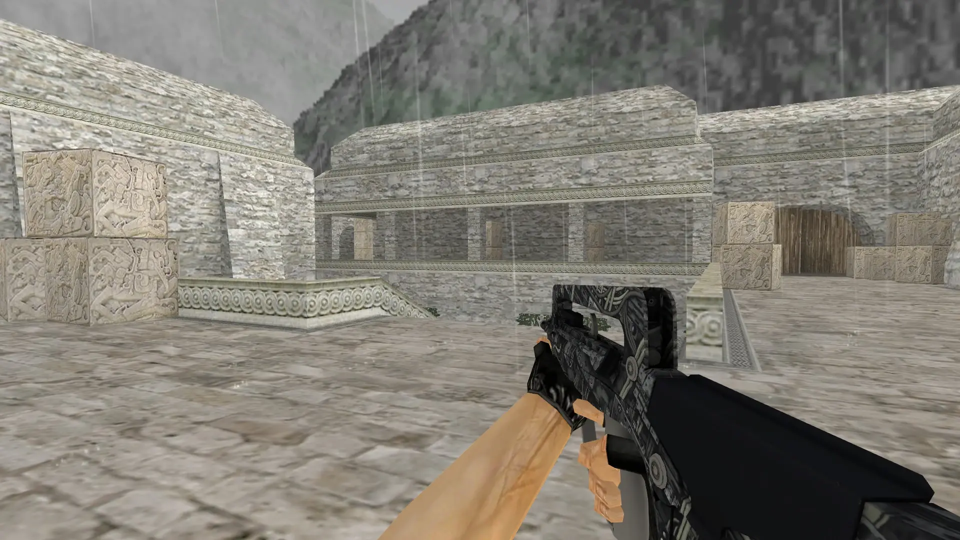 FAMAS | Faulty Wiring — de_aztec (first person)