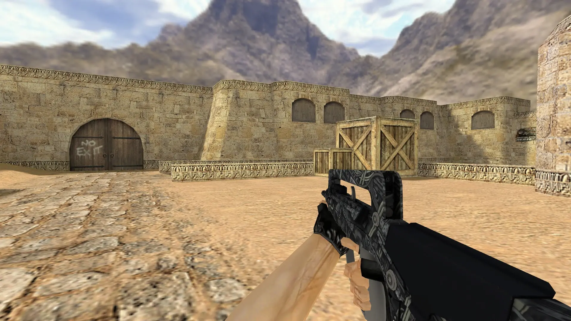 FAMAS | Faulty Wiring — de_dust2 (first person)