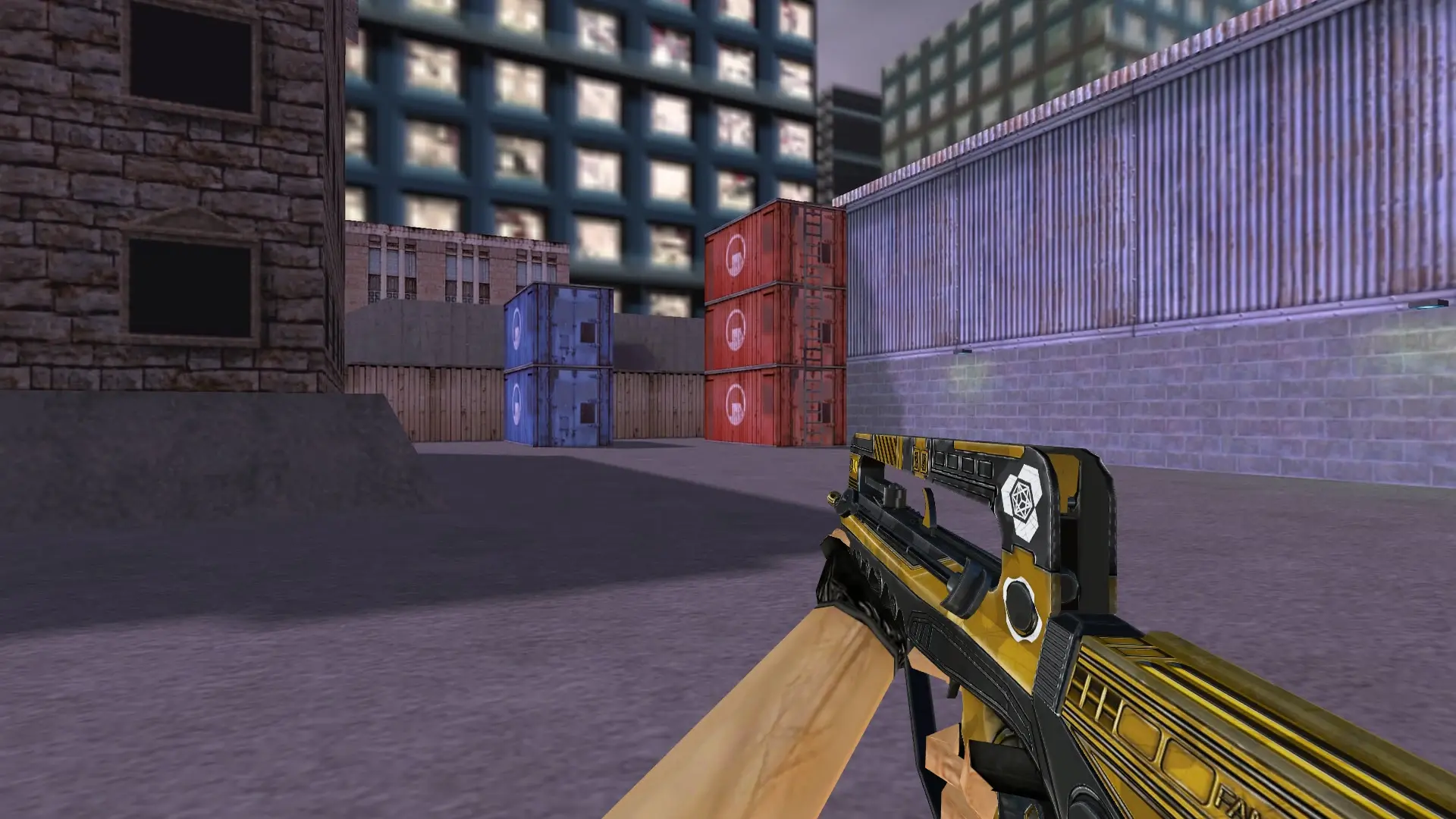 FAMAS Frak — cs_assault (first person)