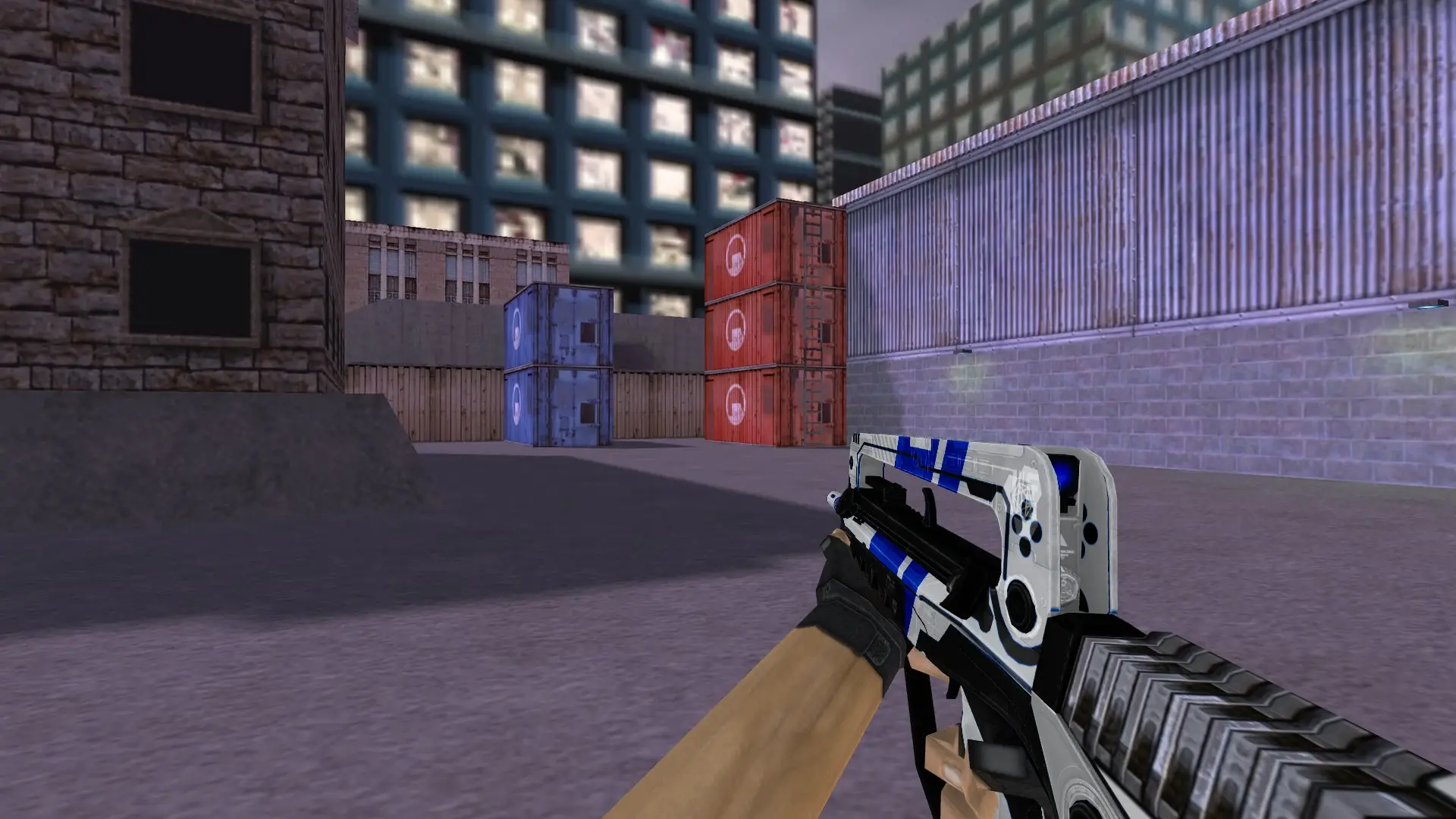 FAMAS Gekko — cs_assault (first person)