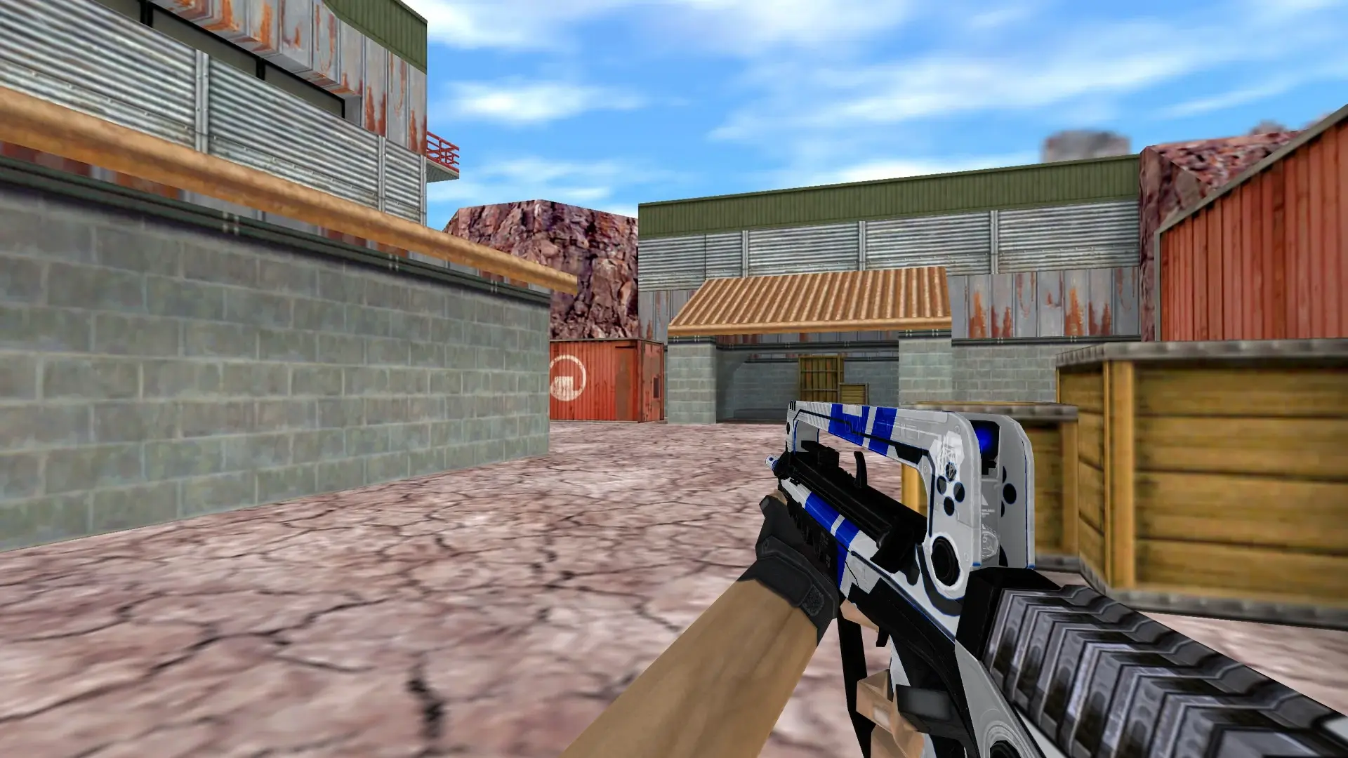 FAMAS Gekko — de_nuke (first person)