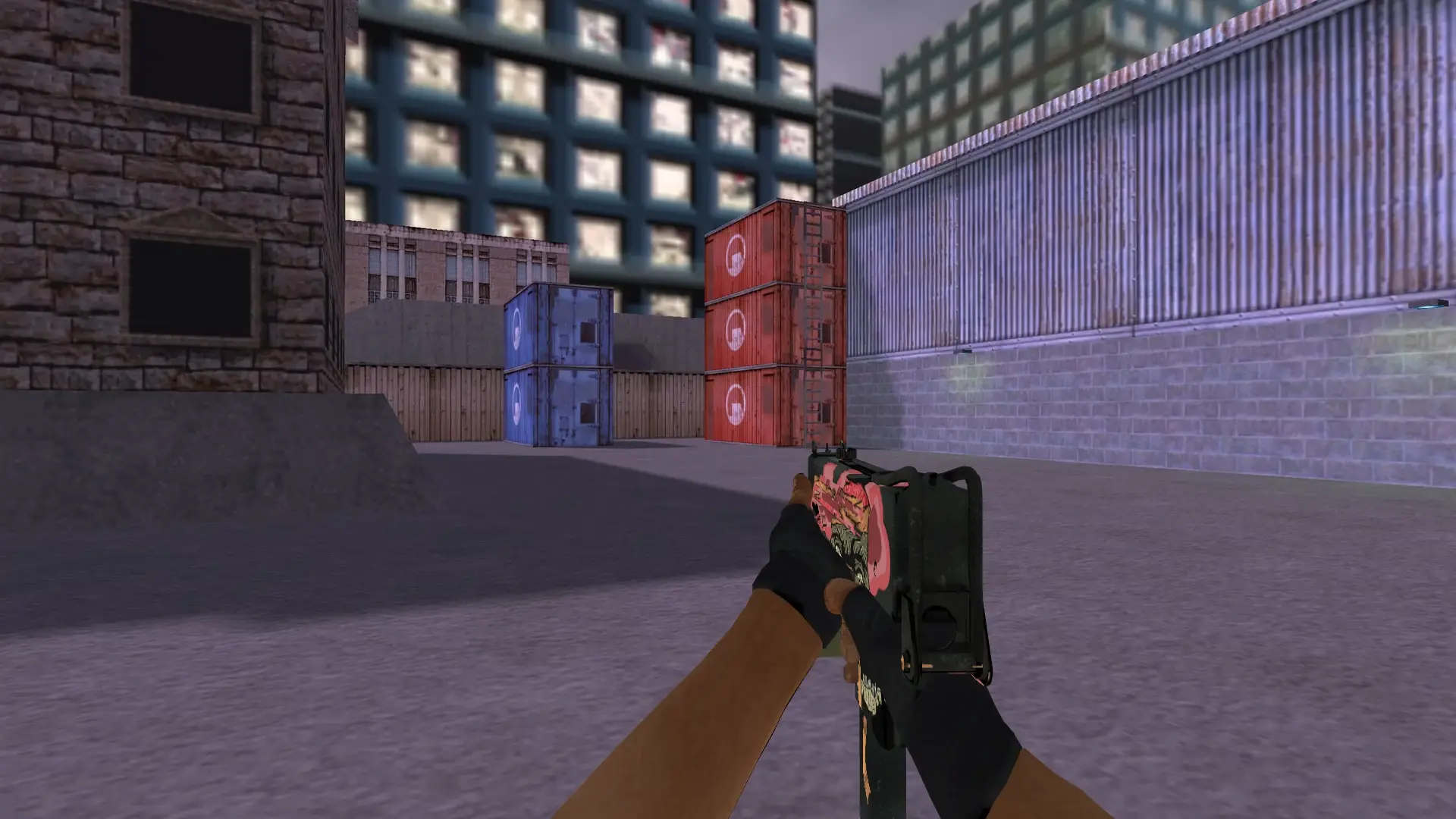 MAC-10 | Curse — cs_assault (first person)