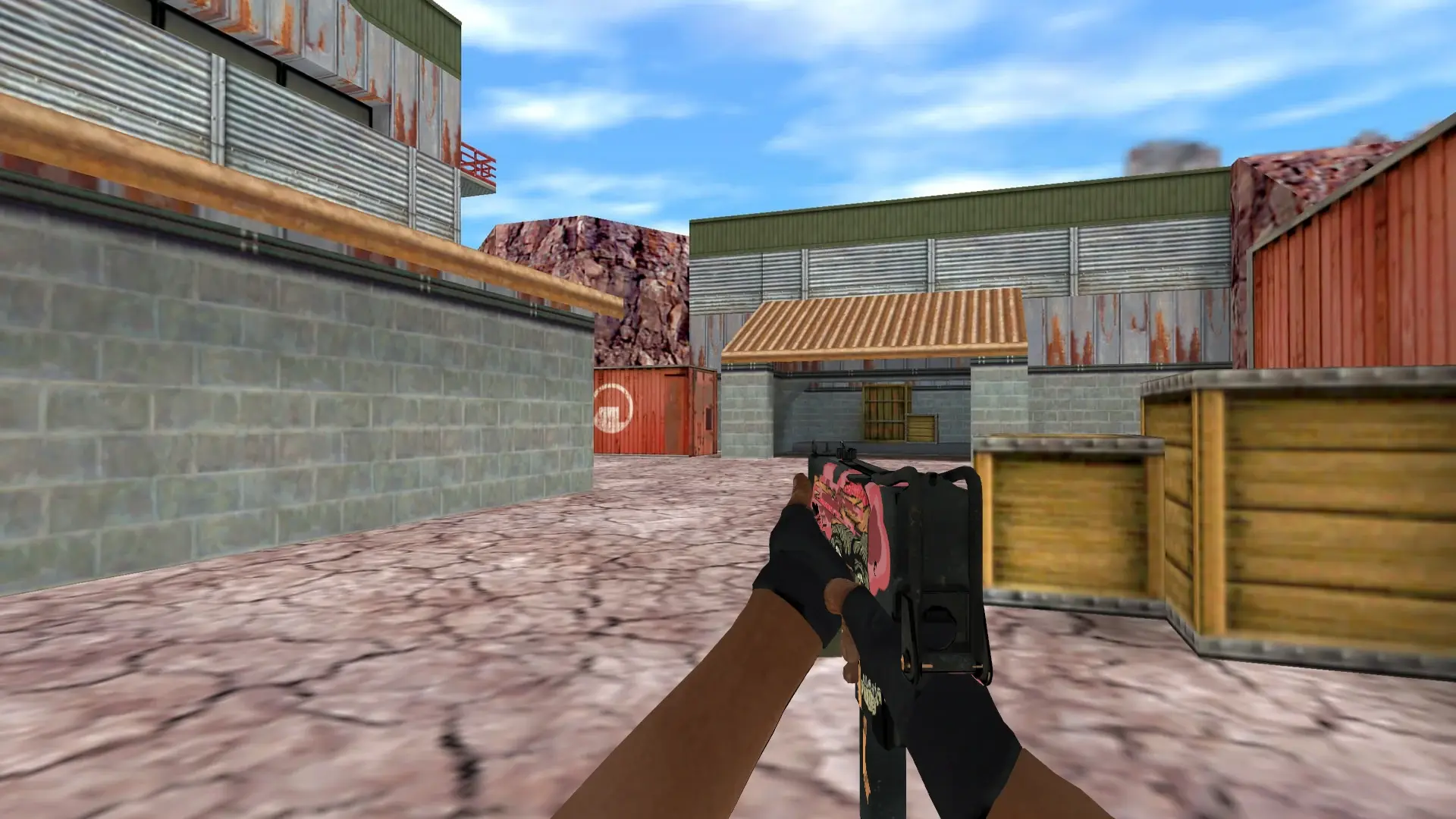 MAC-10 | Curse — de_nuke (first person)