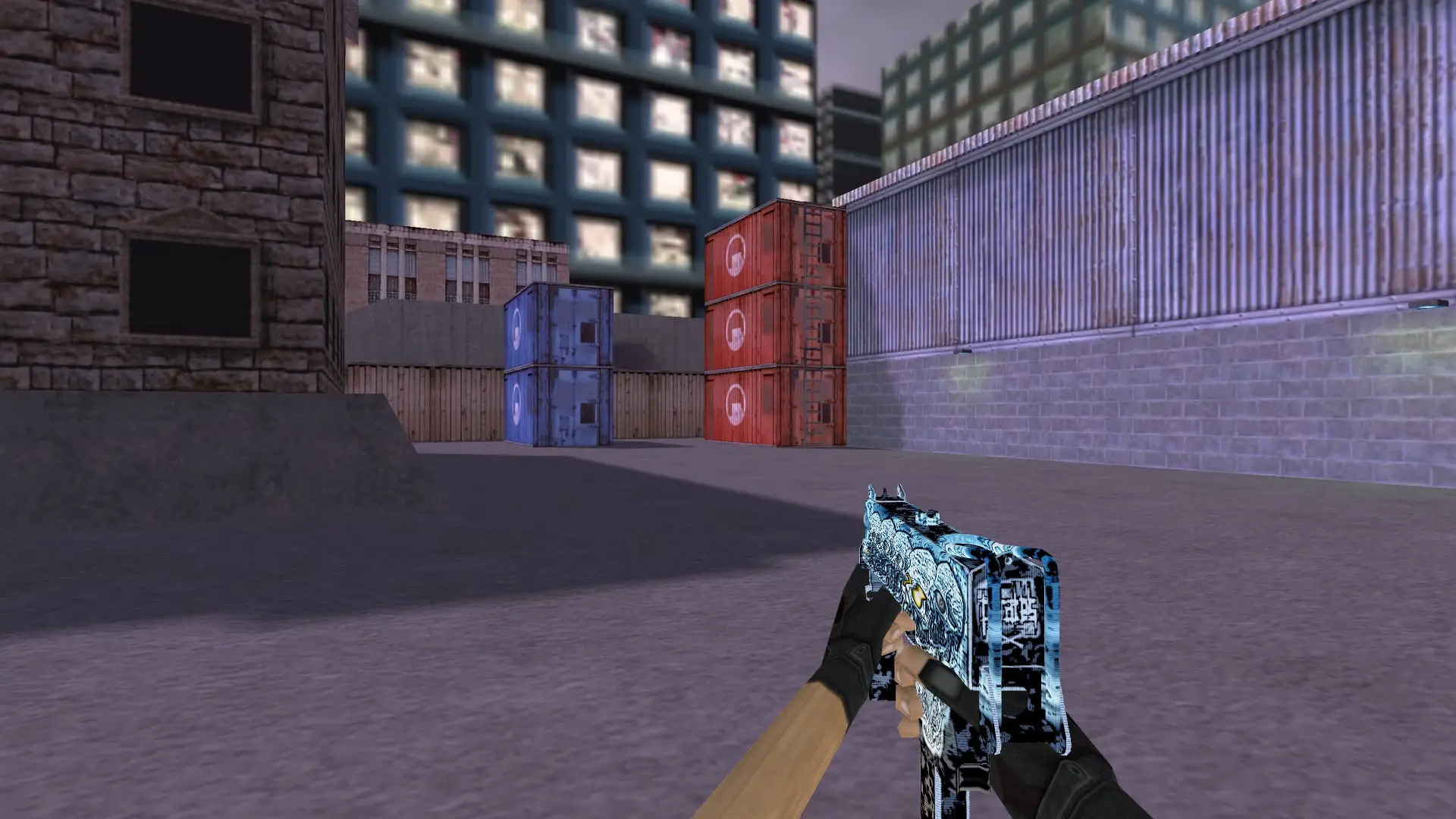 MAC-10 Diamond Skull — cs_assault (first person)