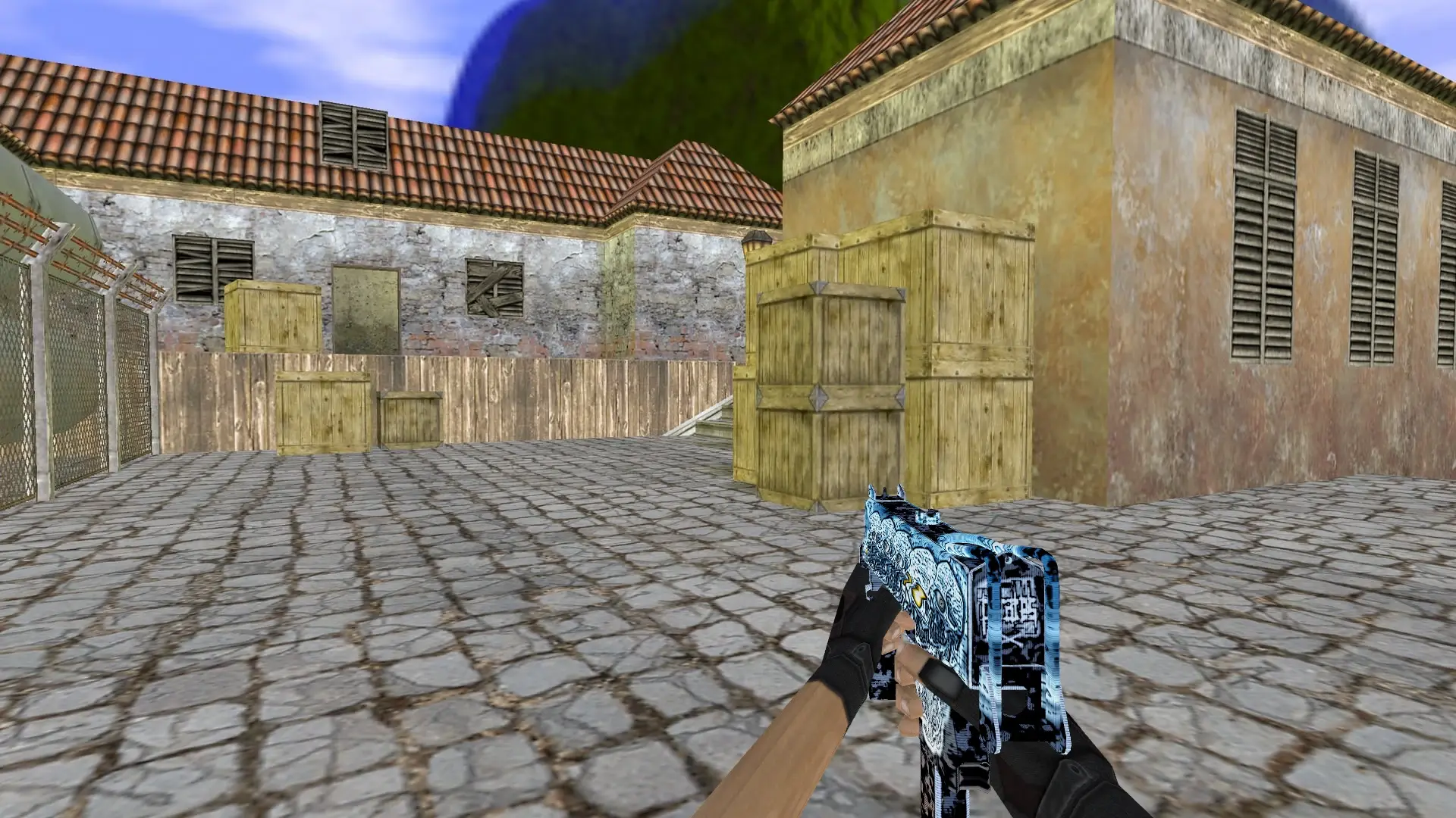MAC-10 Diamond Skull — de_inferno (first person)