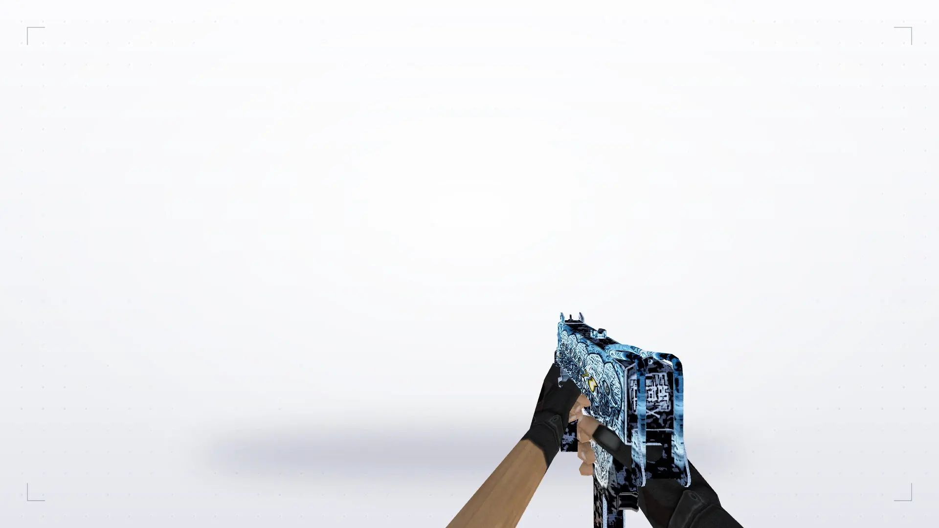 MAC-10 Diamond Skull — first person