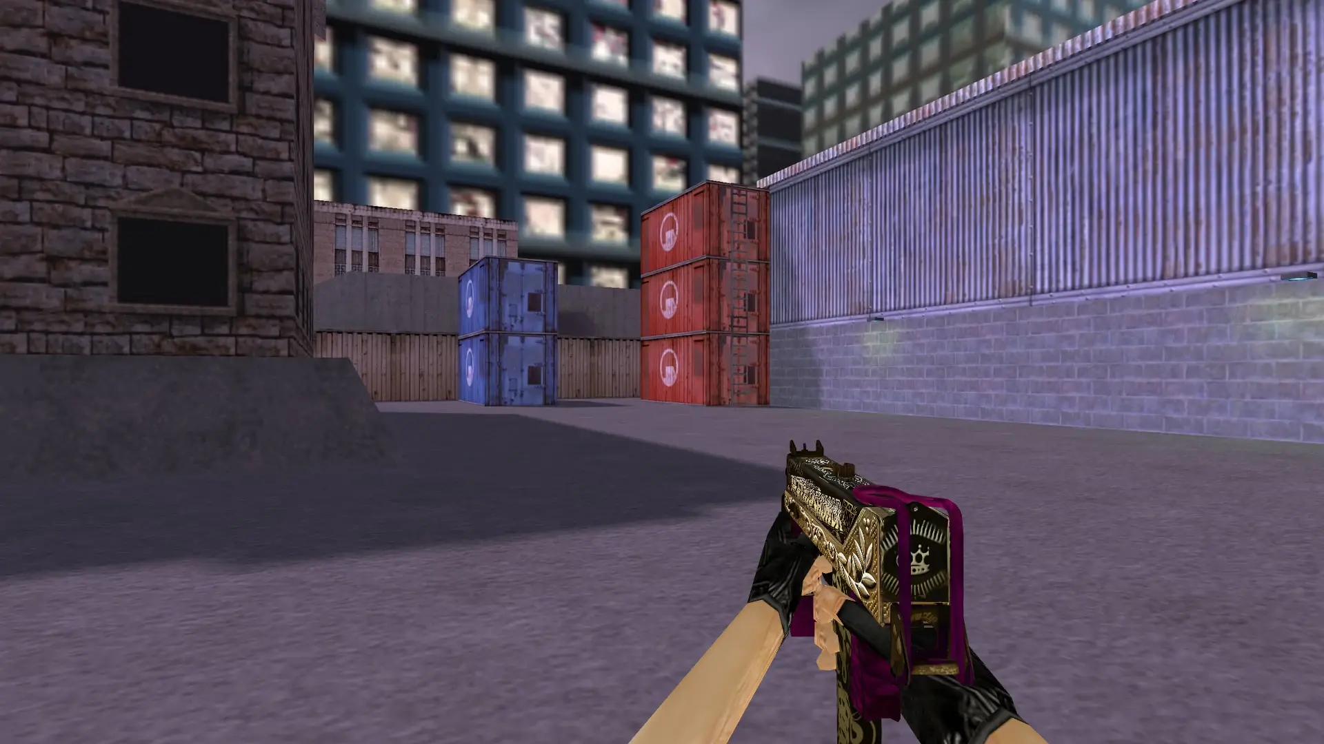 MAC-10 Discerning Thug Option B — cs_assault (first person)