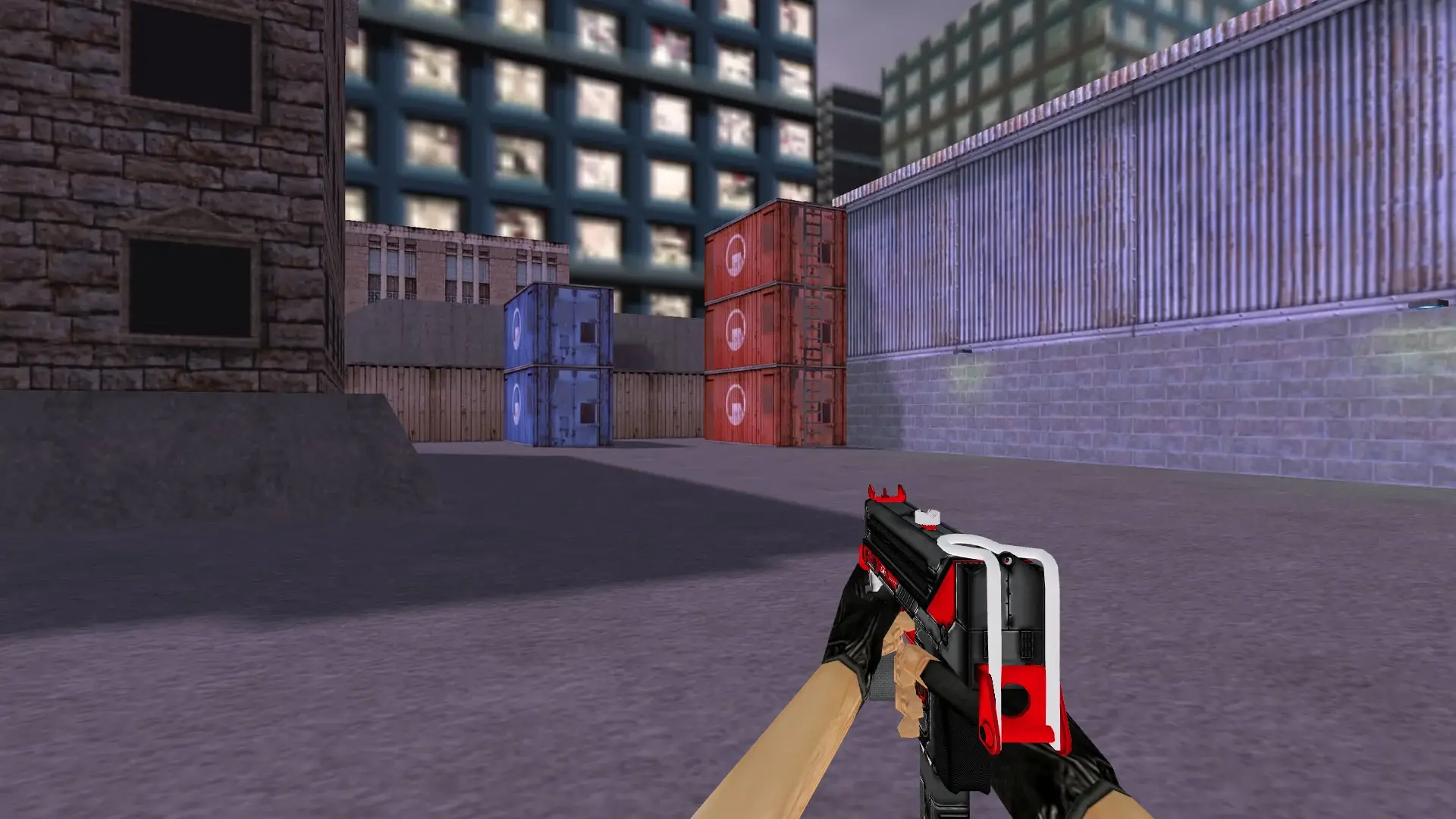 MAC-10 Downfall — cs_assault (first person)