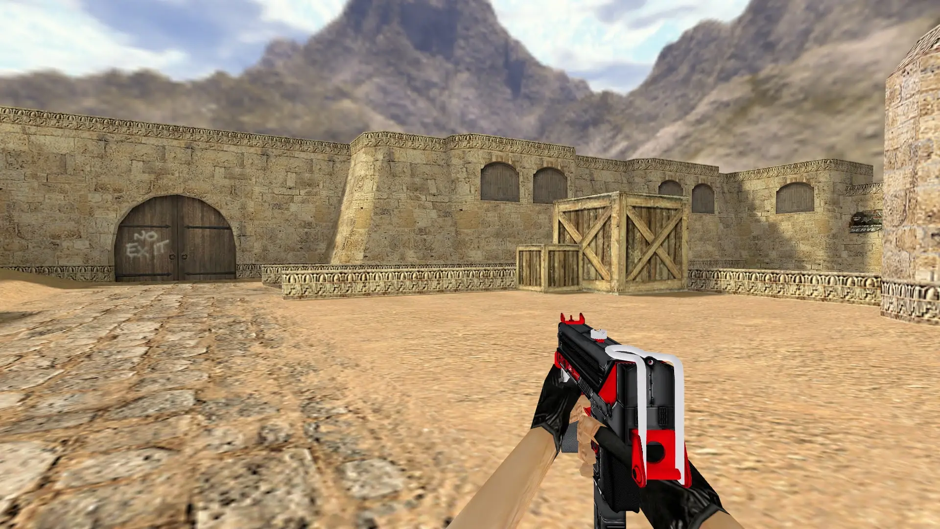MAC-10 Downfall — de_dust2 (first person)