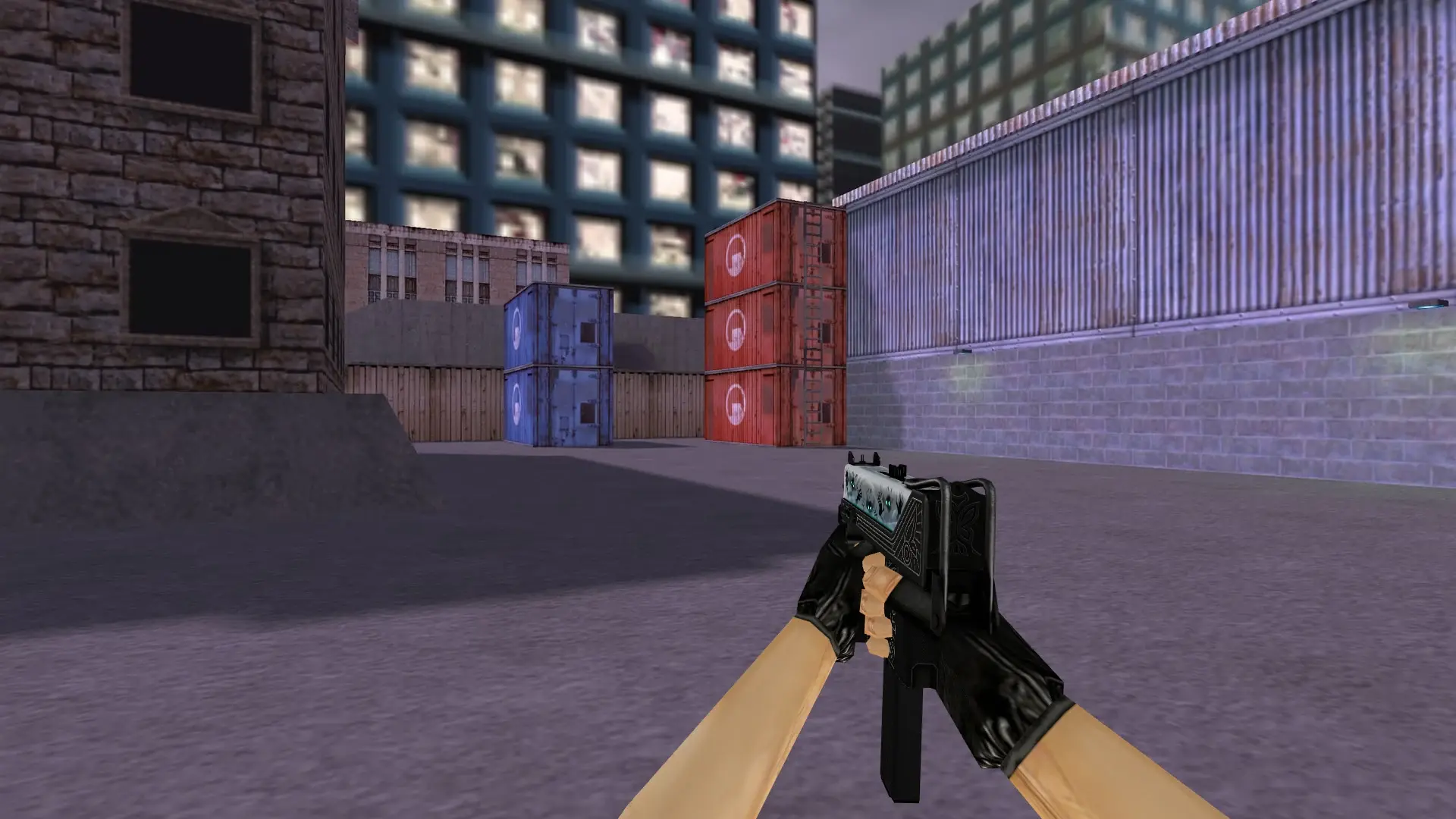 MAC-10 Ensnared — cs_assault (first person)