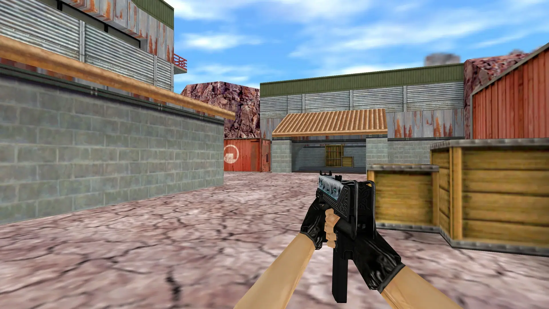 MAC-10 Ensnared — de_nuke (first person)