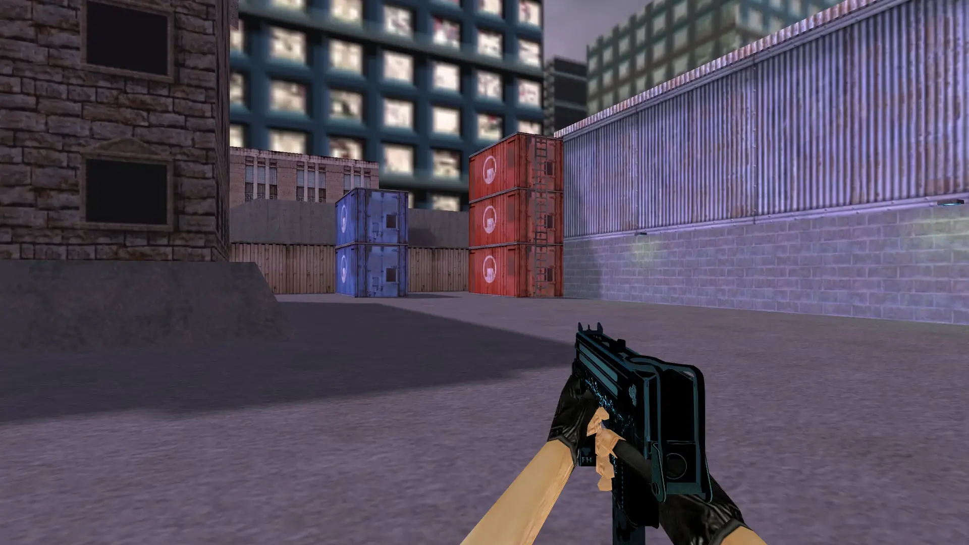 MAC-10 Frost Hive — cs_assault (first person)