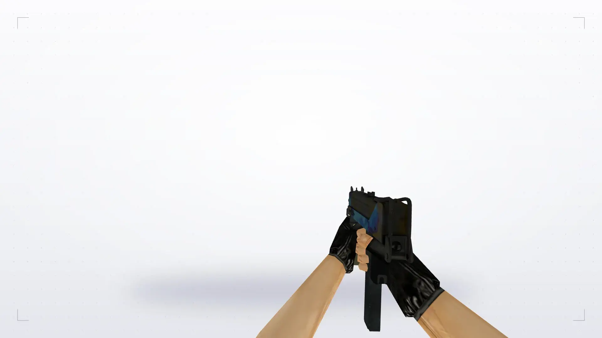 MAC-10 | Case Hardened — first person